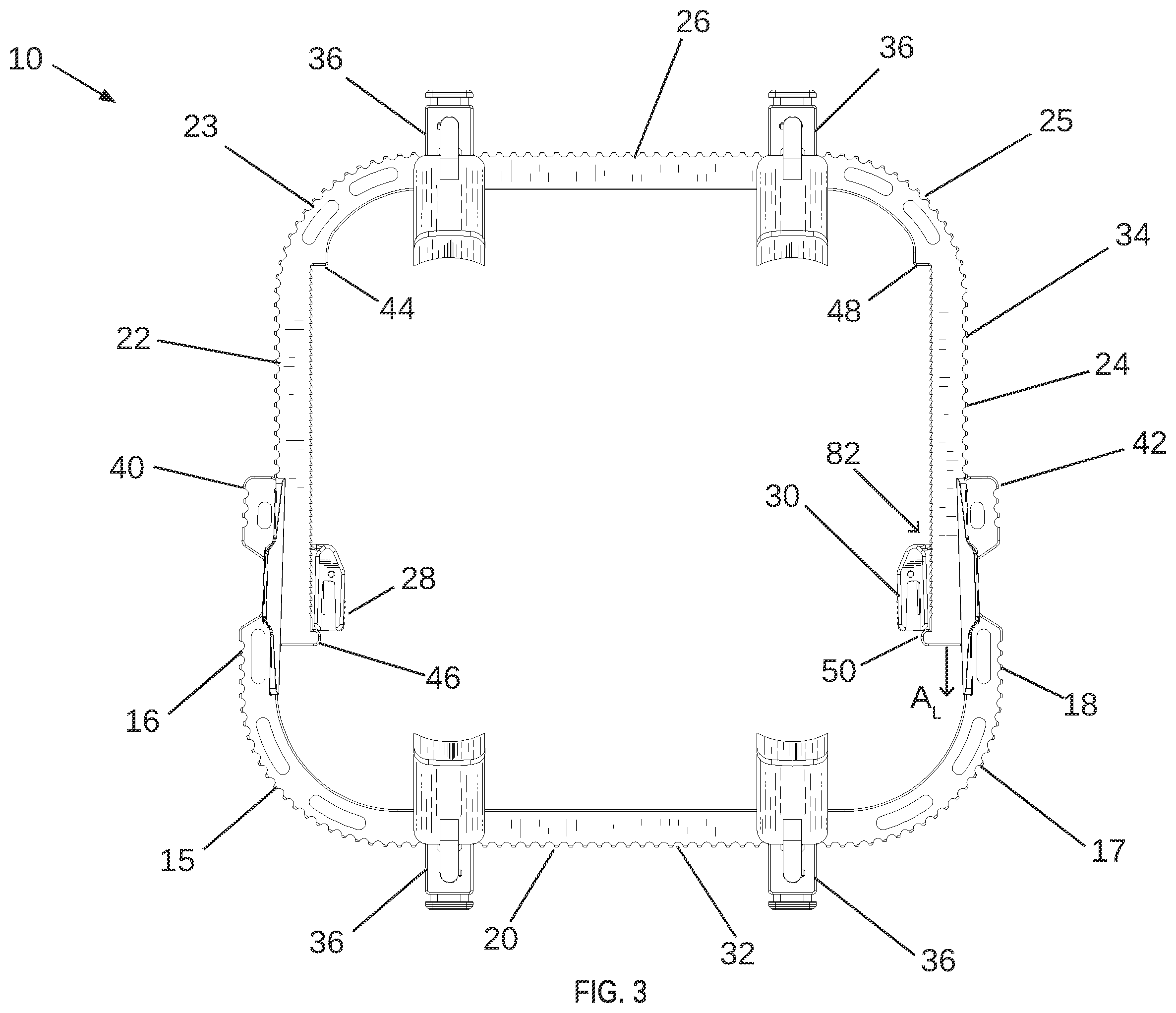 Patent US12426870 Figure 3 – Surgical retractor