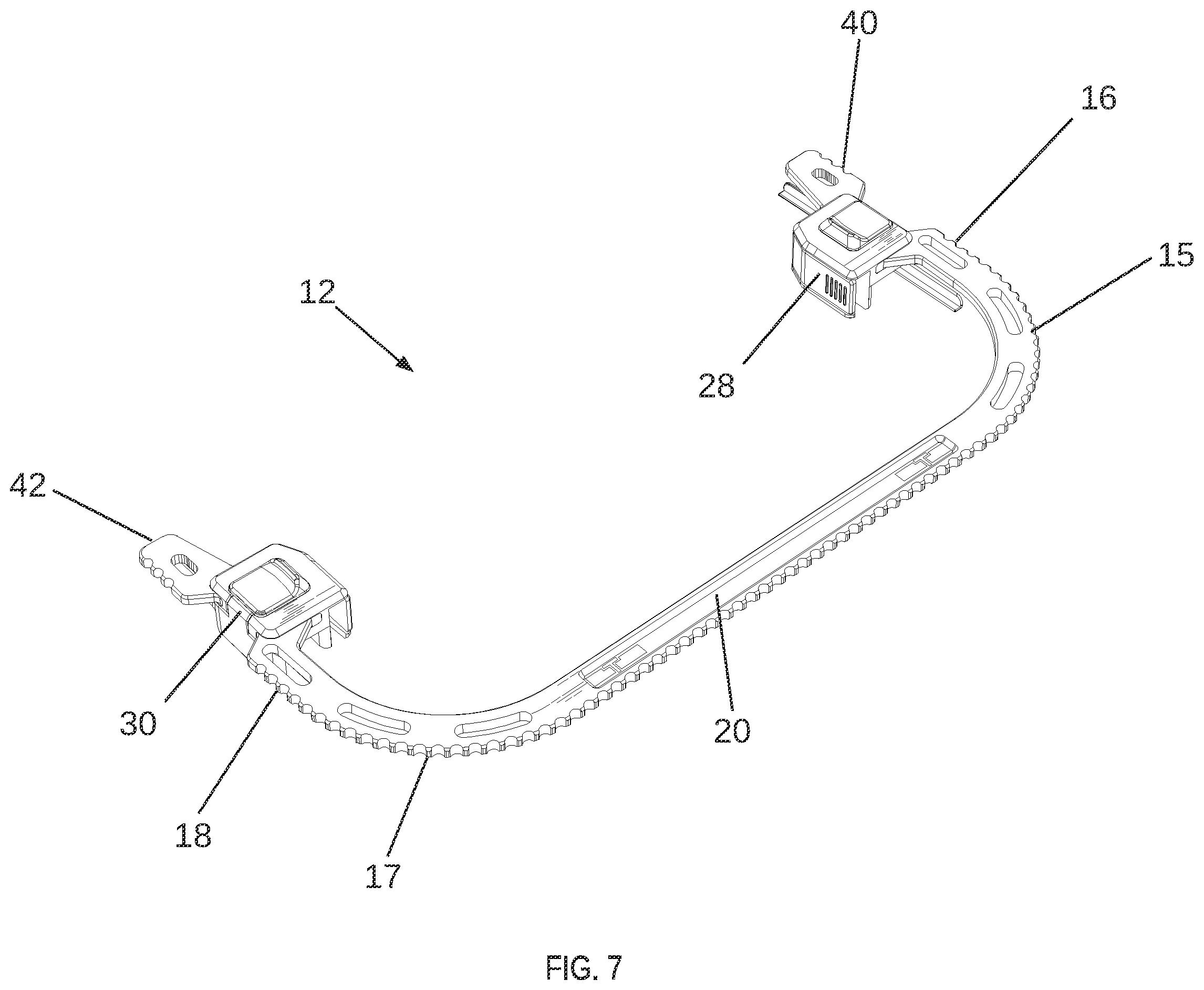 Patent US12426870 Figure 7 – Surgical retractor