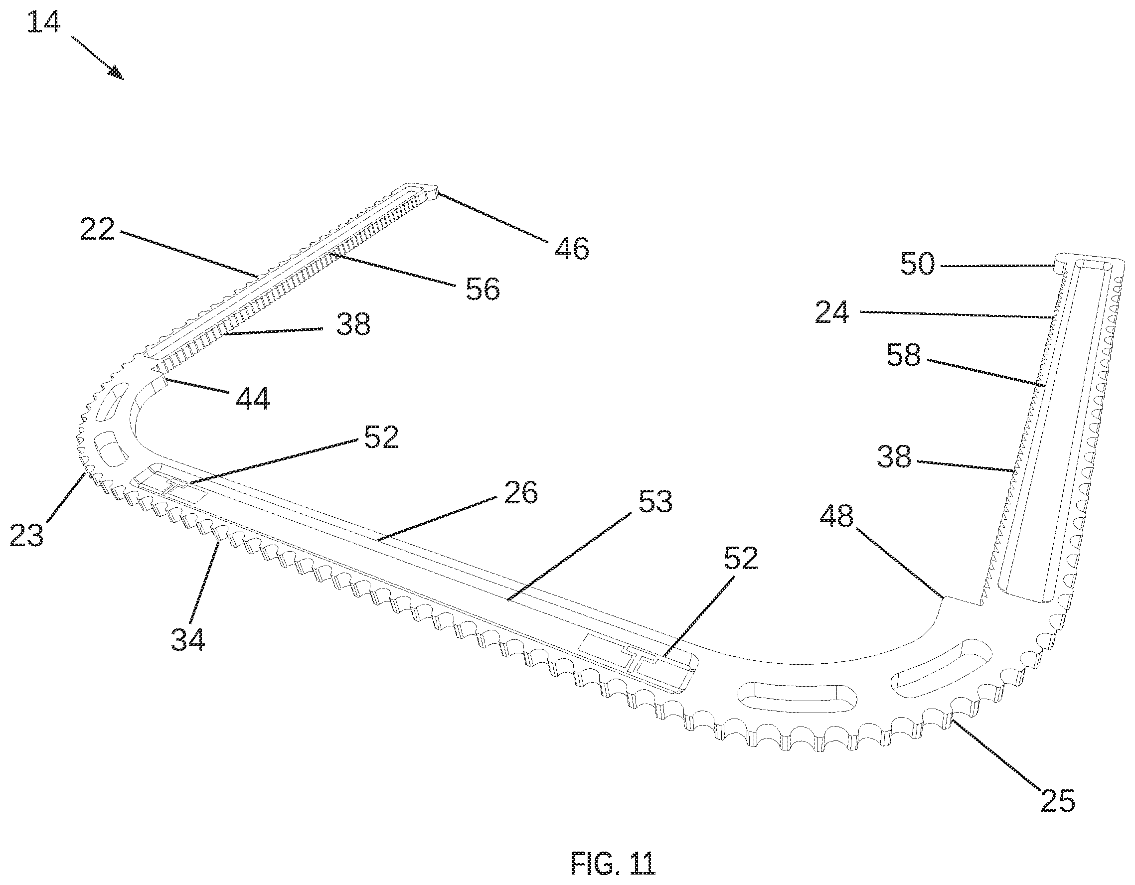Patent US12426870 Figure 11 – Surgical retractor