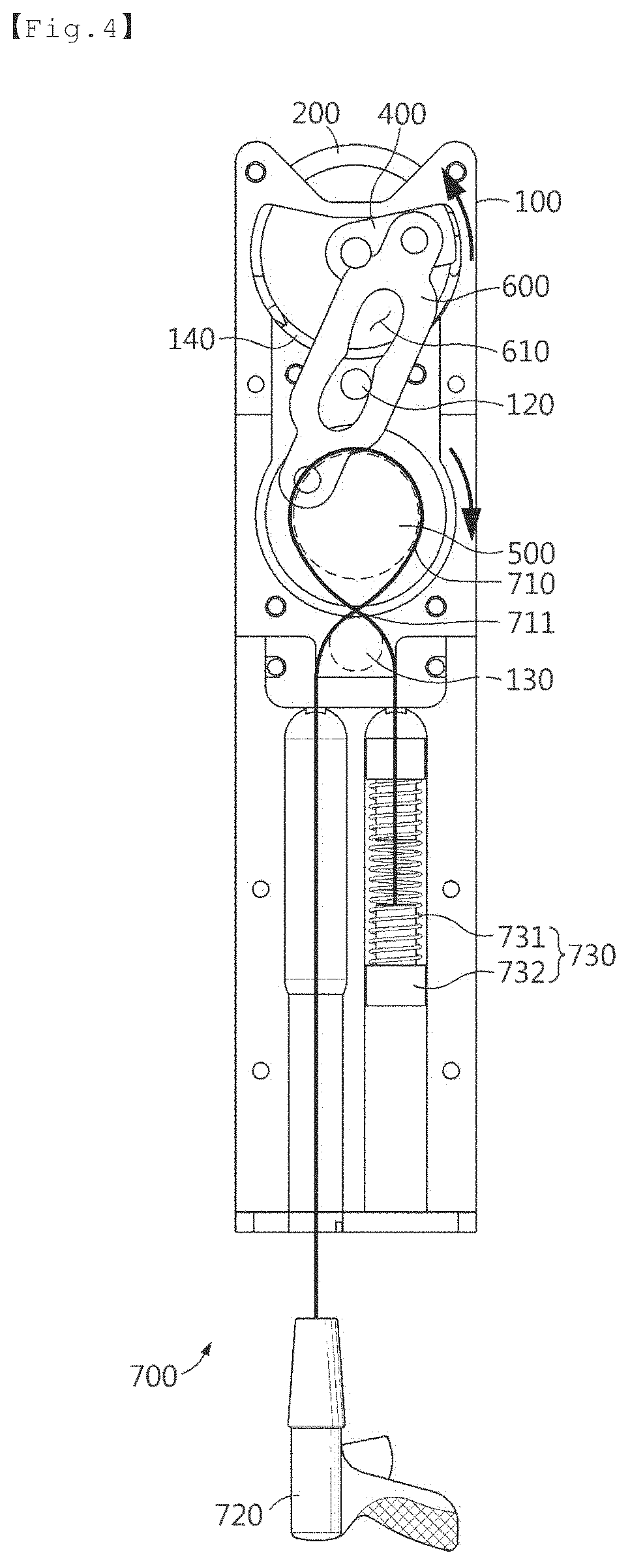 Patent US12426873 Figure 4 – Endoscopic suturing device