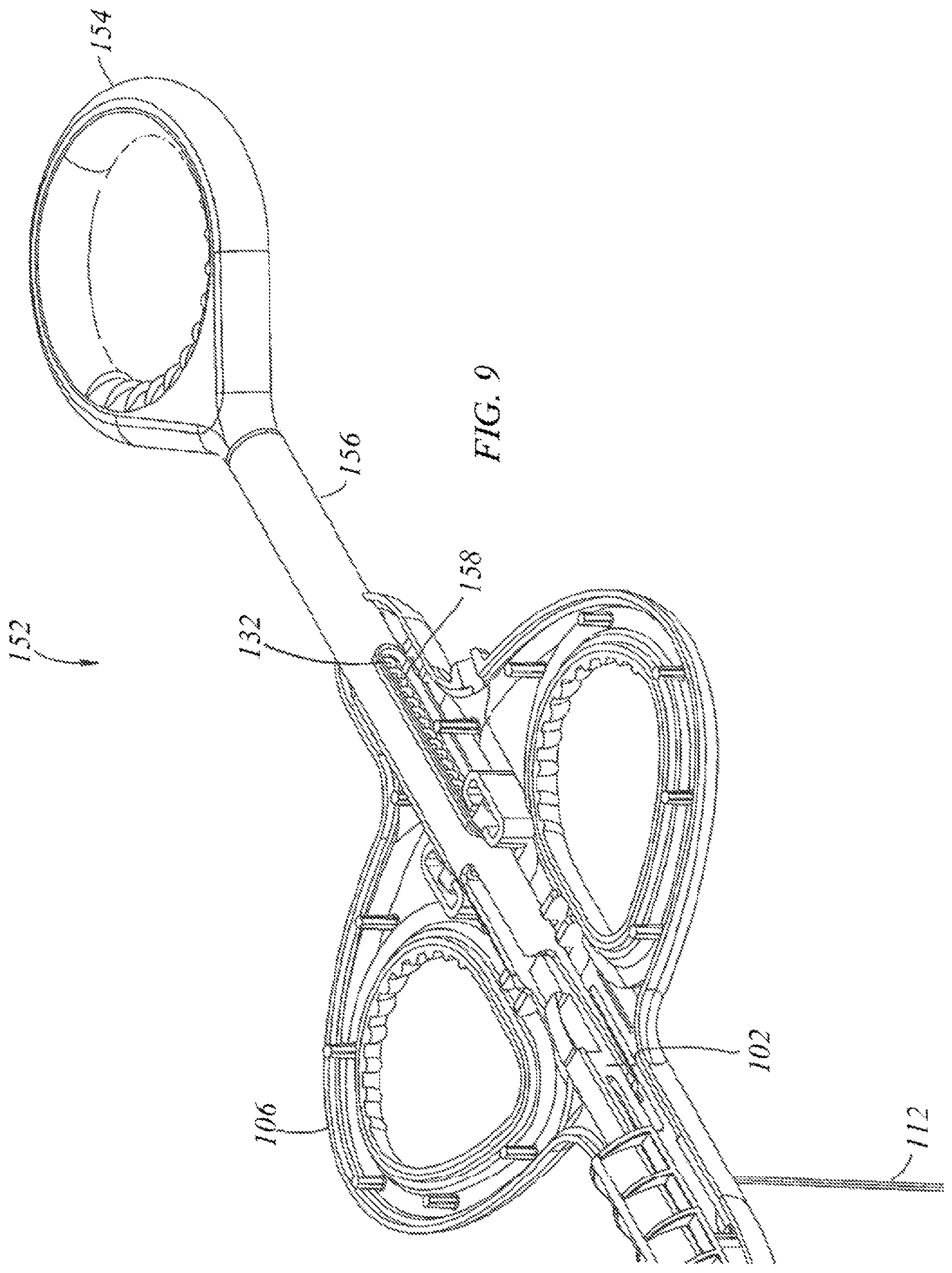 Patent US12426874 Figure 12 – Minimally invasive repair of a valve leaflet in a beating heart