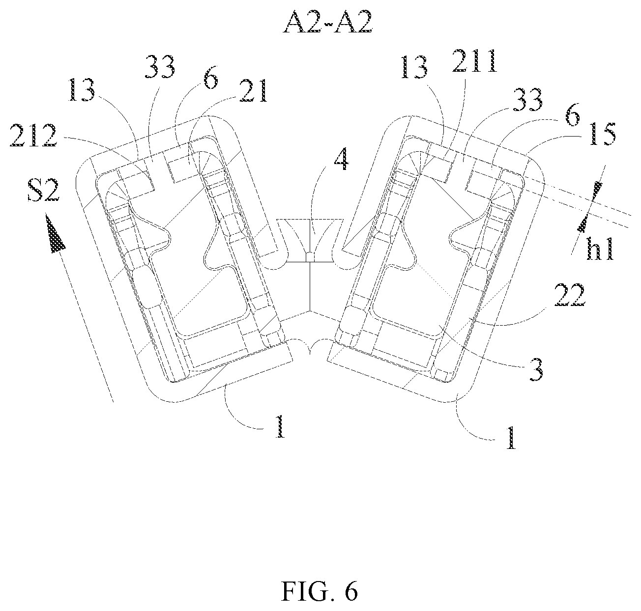 Patent US12426877 Figure 6 – Cartridge assembly and surgical stapler