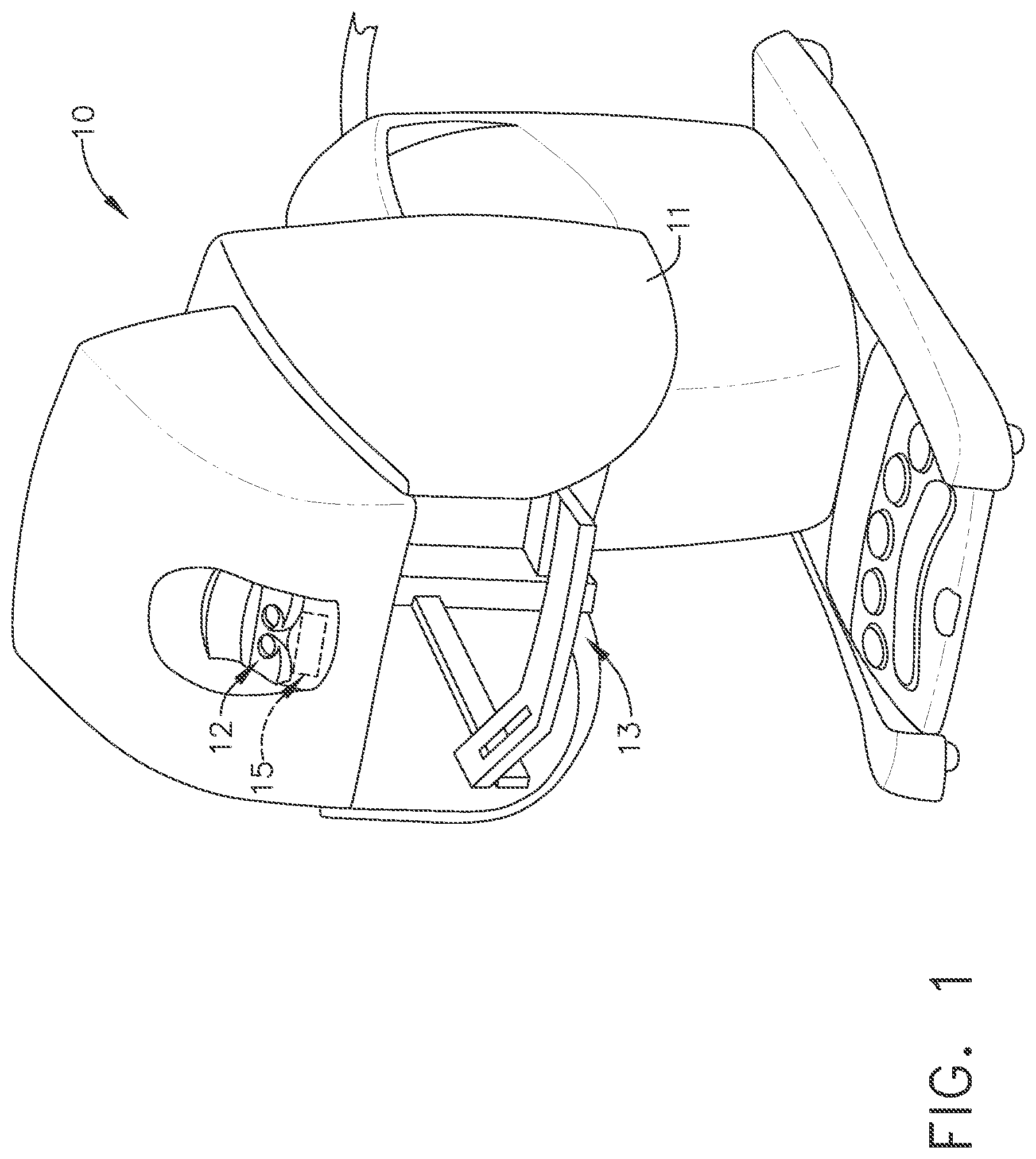 Patent US12426879 Figure 1 – Surgical system comprising control circuit to set velocity of closure driver based on sensor data
