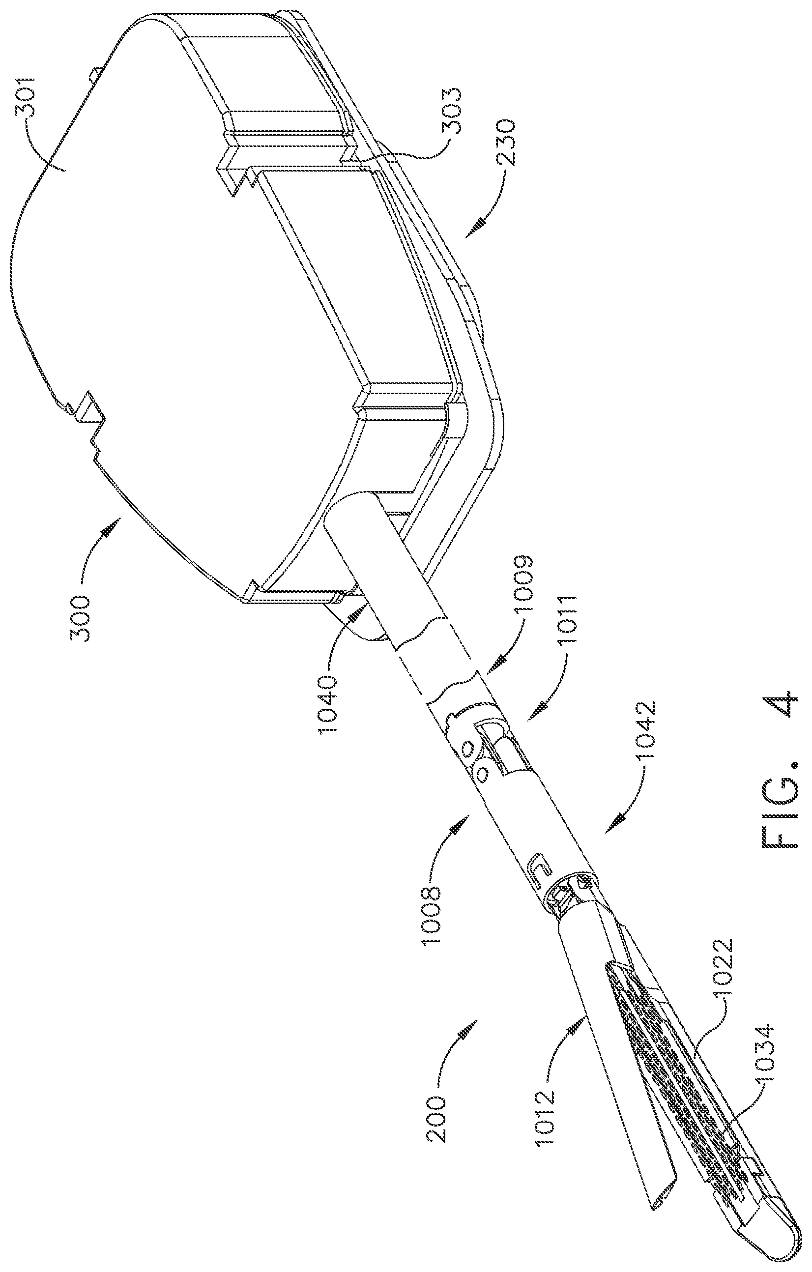 Patent US12426879 Figure 4 – Surgical system comprising control circuit to set velocity of closure driver based on sensor data