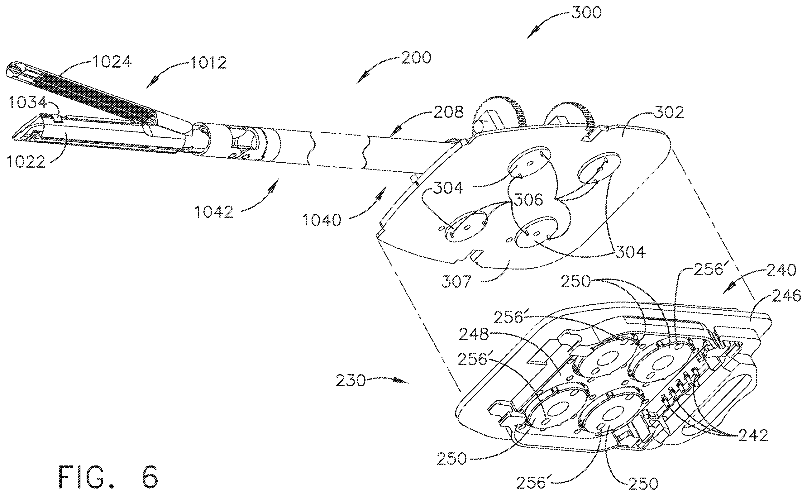 Patent US12426879 Figure 6 – Surgical system comprising control circuit to set velocity of closure driver based on sensor data