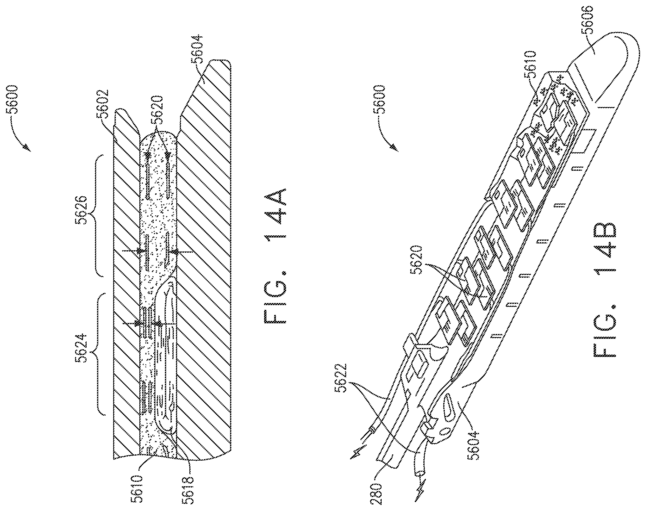 Patent US12426879 Figure 14 – Surgical system comprising control circuit to set velocity of closure driver based on sensor data