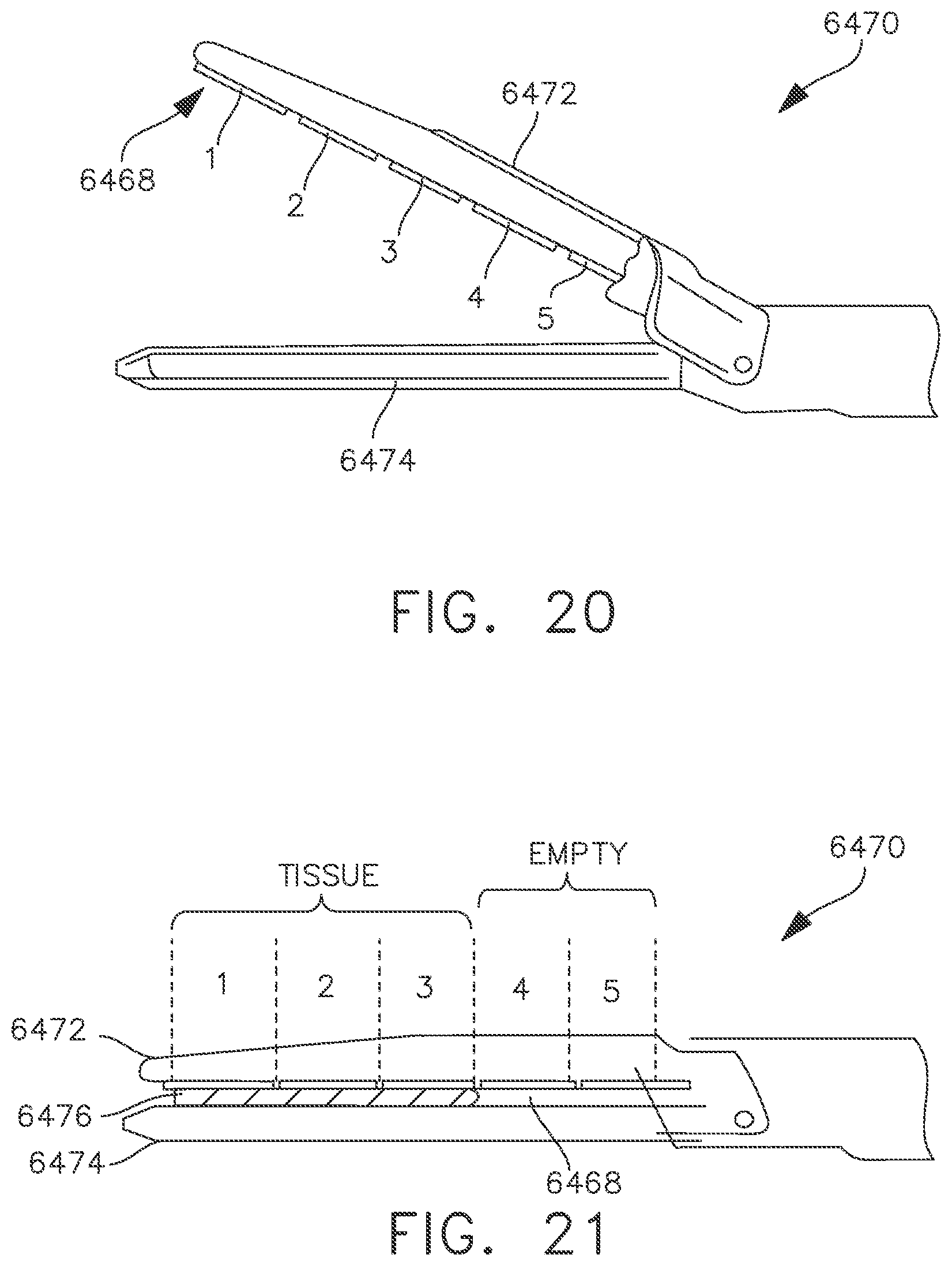 Patent US12426879 Figure 19 – Surgical system comprising control circuit to set velocity of closure driver based on sensor data