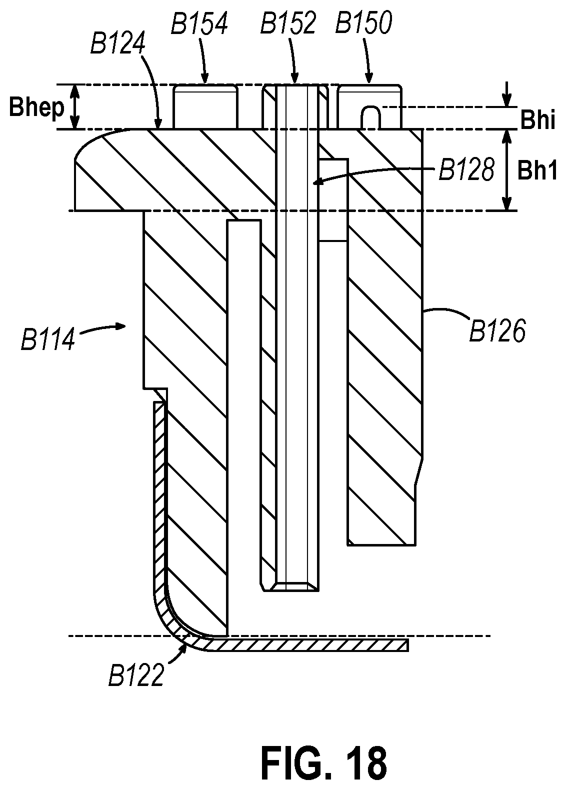 Patent US12426880 Figure 17 – Surgical stapler cartridge having intermediate raised tissue engagement protrusions