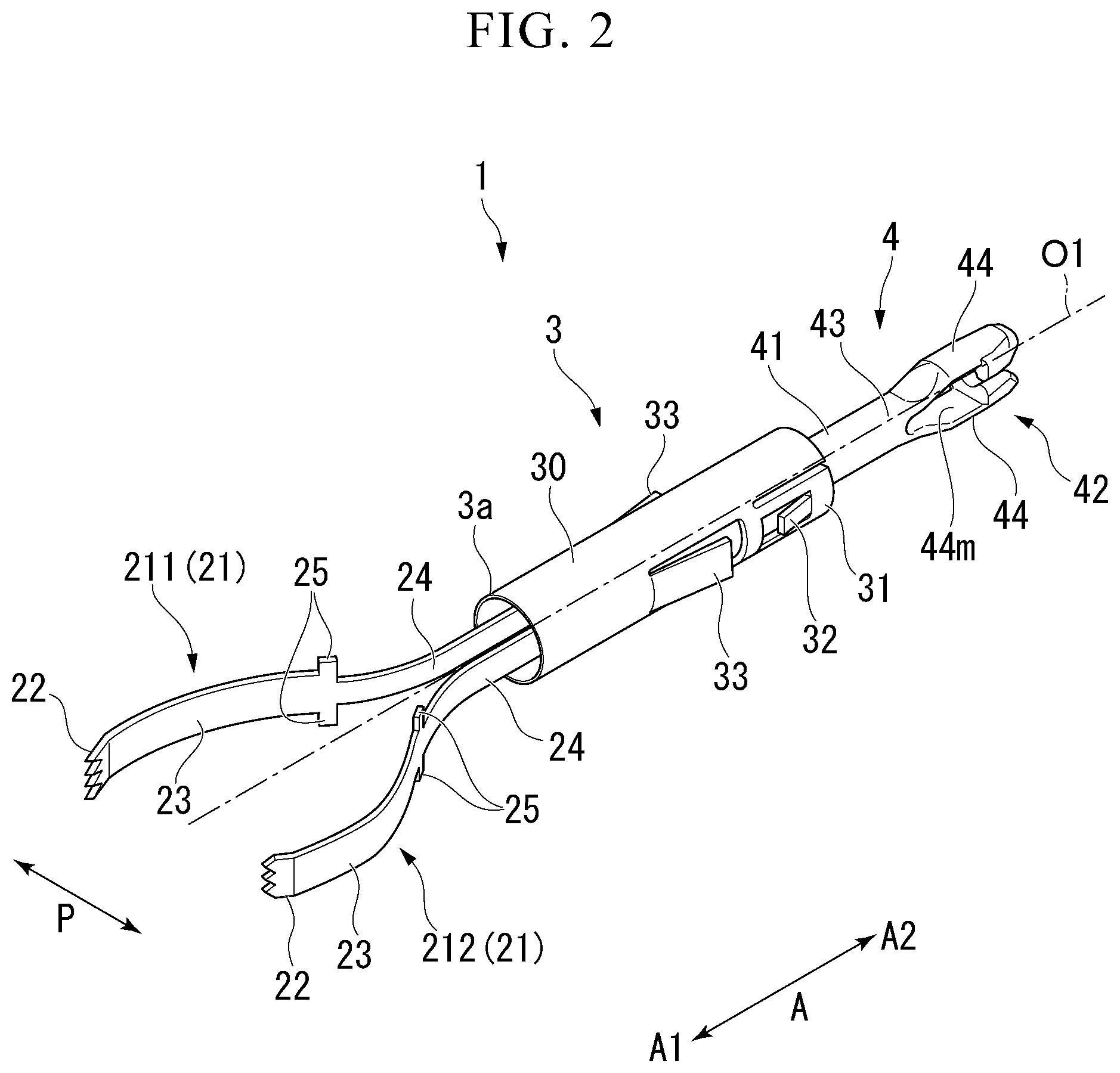 Patent US12426882 Figure 2 – Clip unit, clip delivery device, and loading method of clip unit