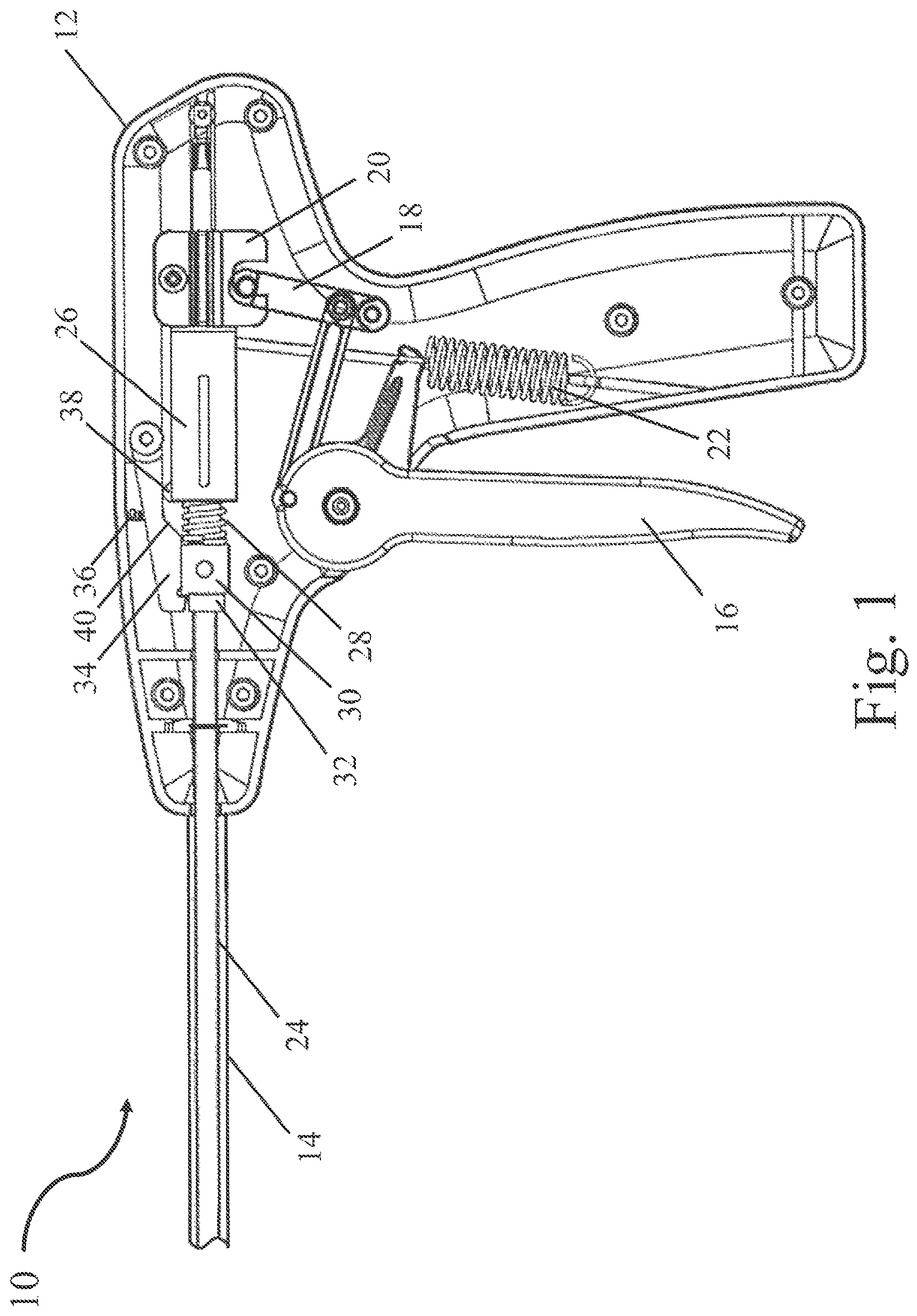 Patent US12426883 Figure 1 – Power assist device for a surgical instrument
