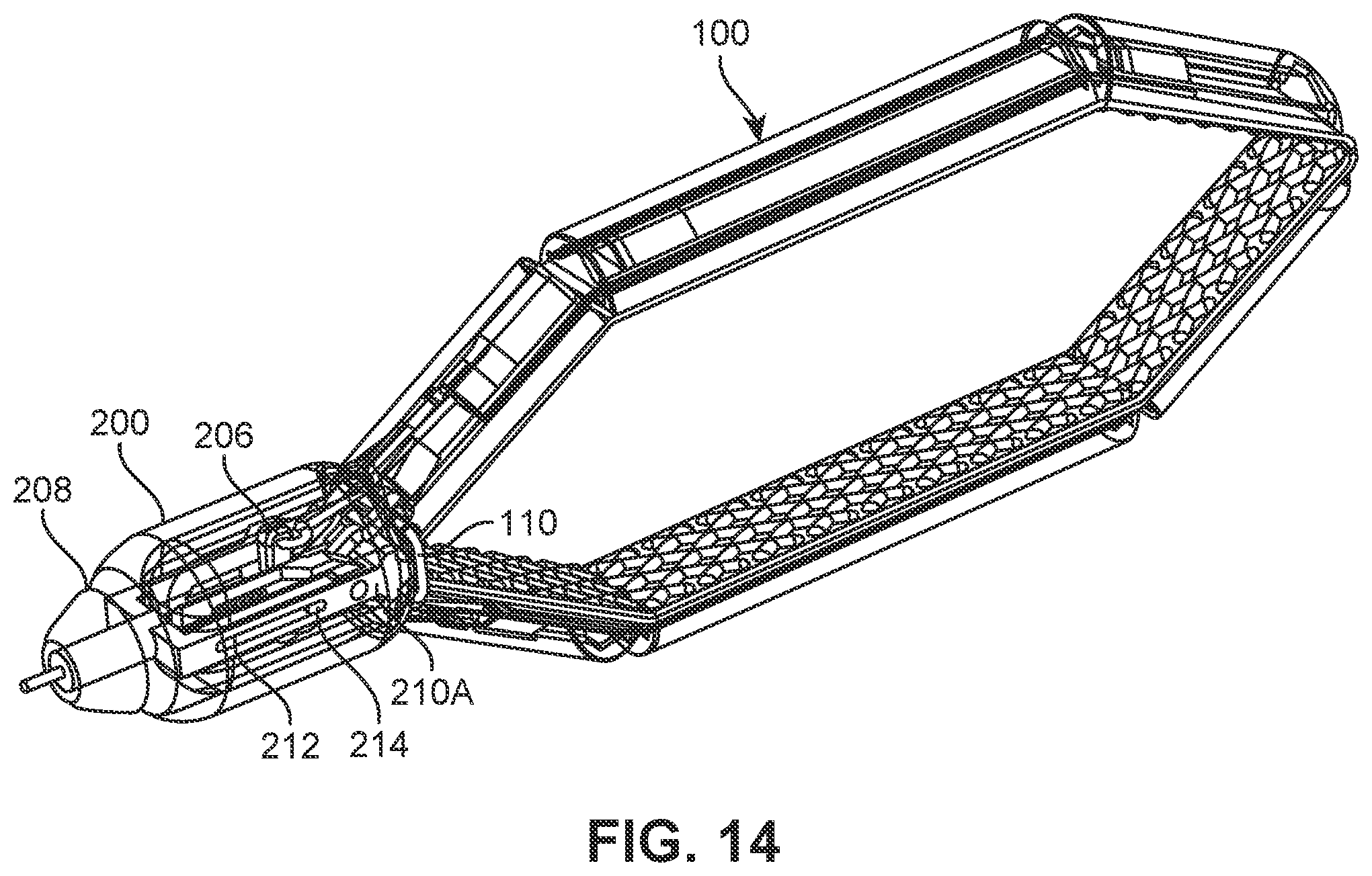 Patent US12426886 Figure 14 – Atrial appendage excluder