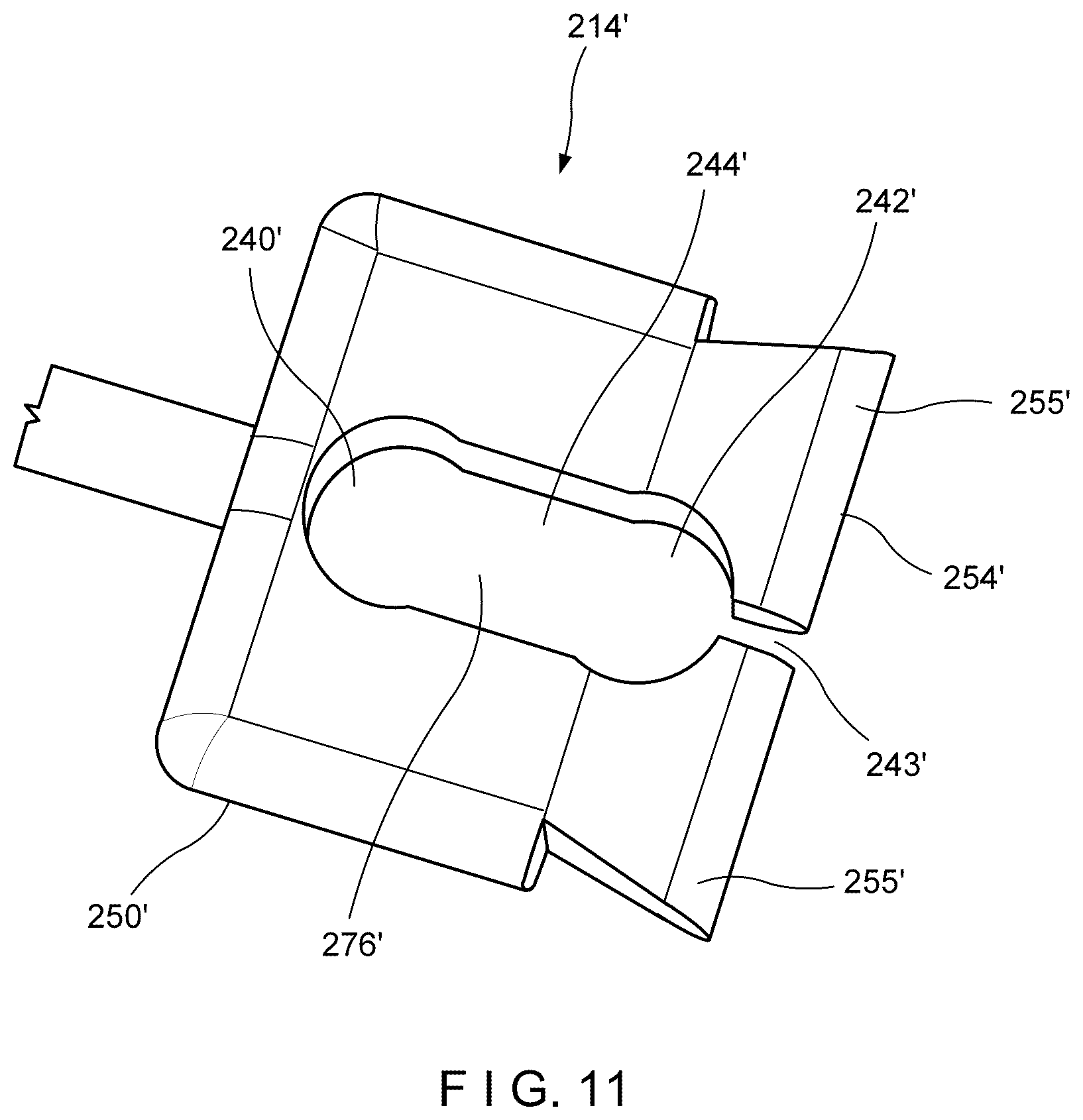 Patent US12426888 Figure 7 – Hemostasis clip two stage deployment mechanism to eliminate shed parts