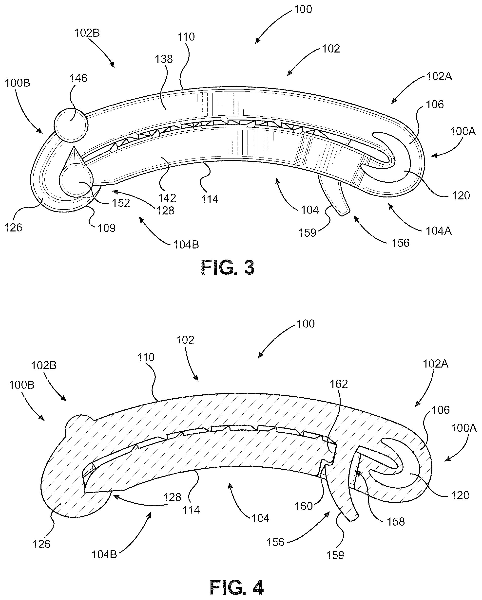 Patent US12426889 Figure 3 – Surgical clip
