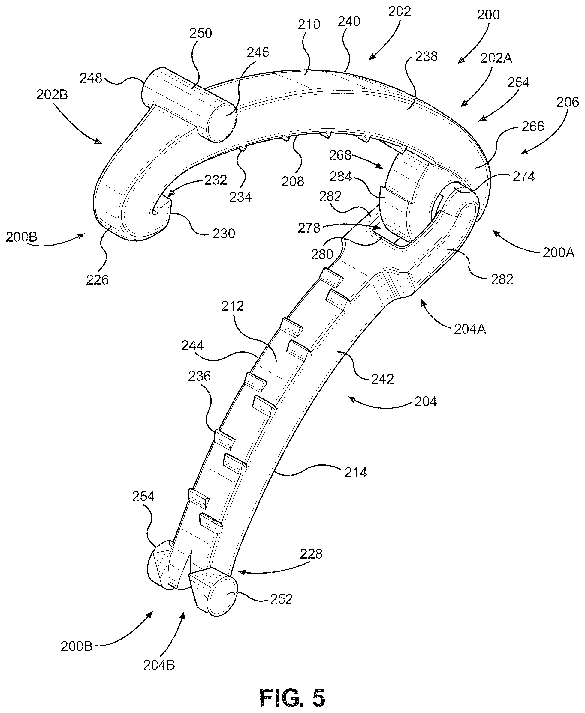 Patent US12426889 Figure 4 – Surgical clip