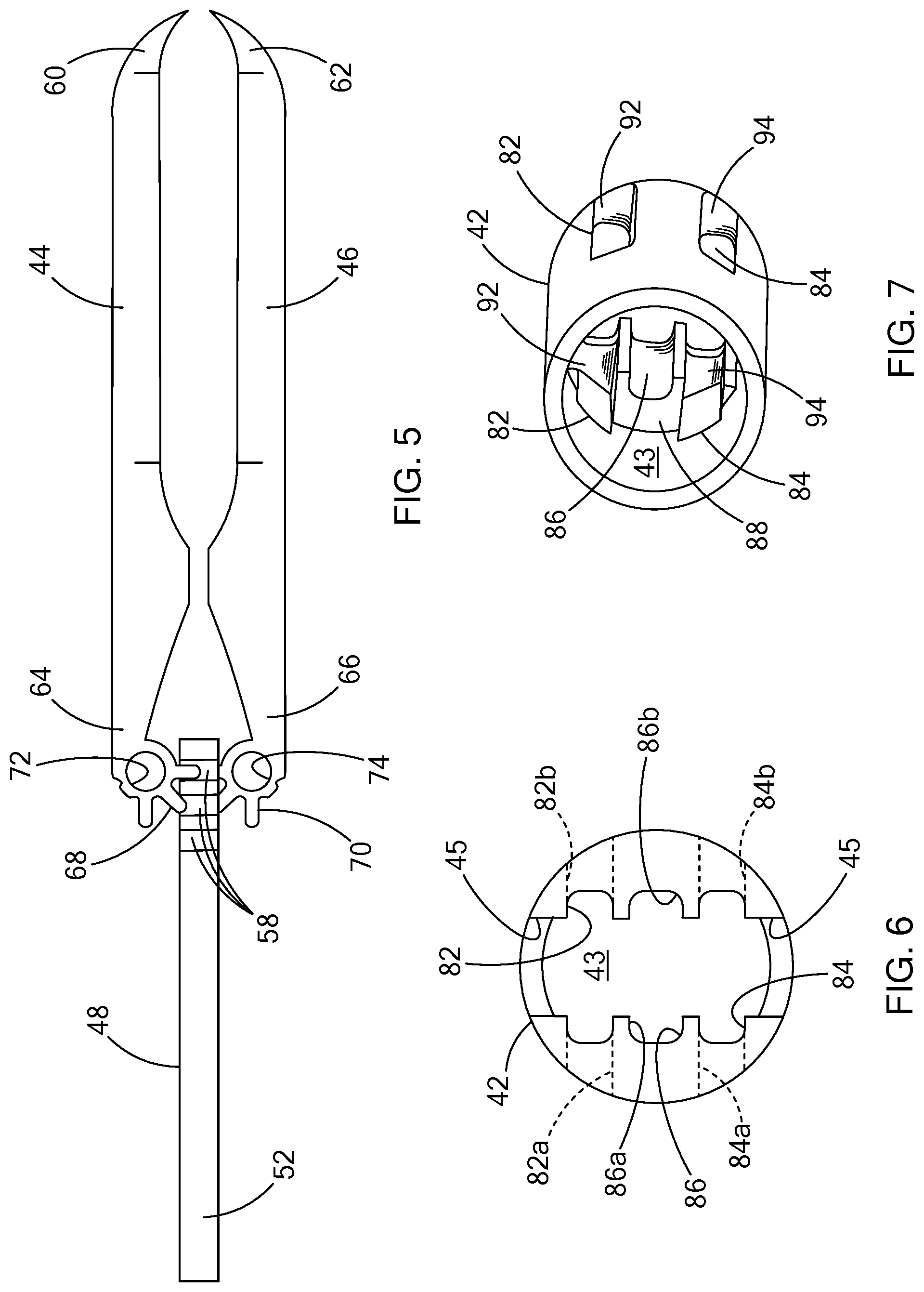 Patent US12426892 Figure 3 – Medical devices with detachable pivotable jaws