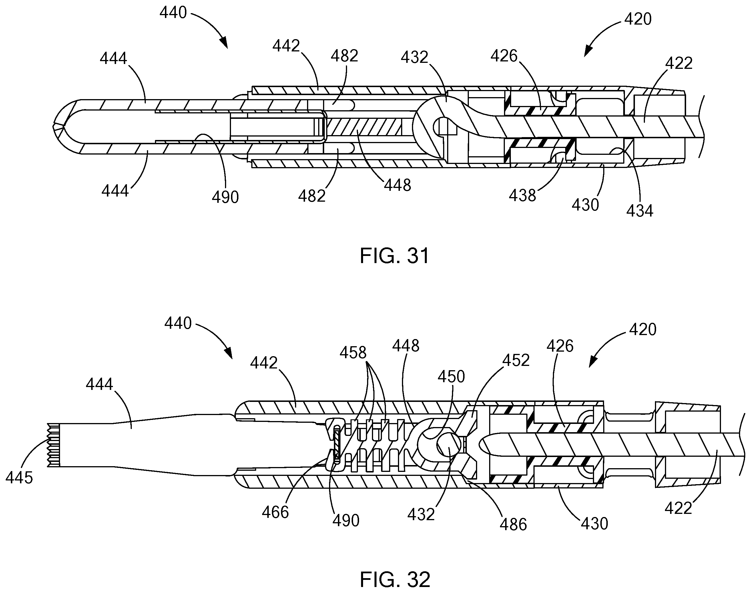Patent US12426892 Figure 18 – Medical devices with detachable pivotable jaws