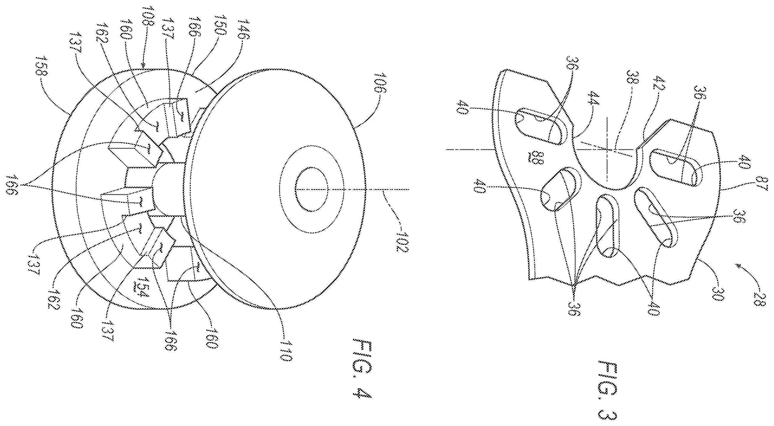 Patent US12426894 Figure 3 – Surgical saw blade cartridge and coupler therefor