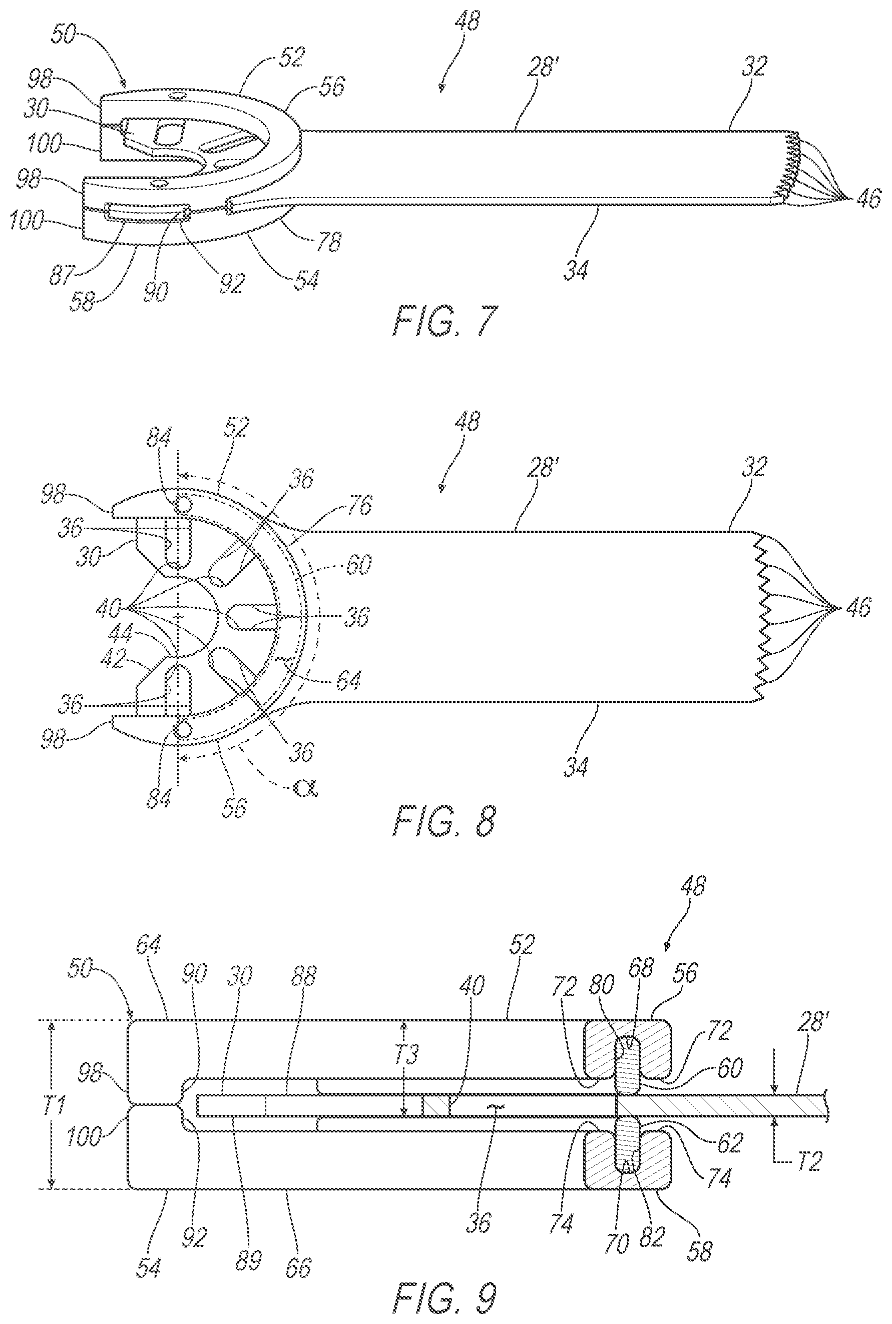 Patent US12426894 Figure 6 – Surgical saw blade cartridge and coupler therefor