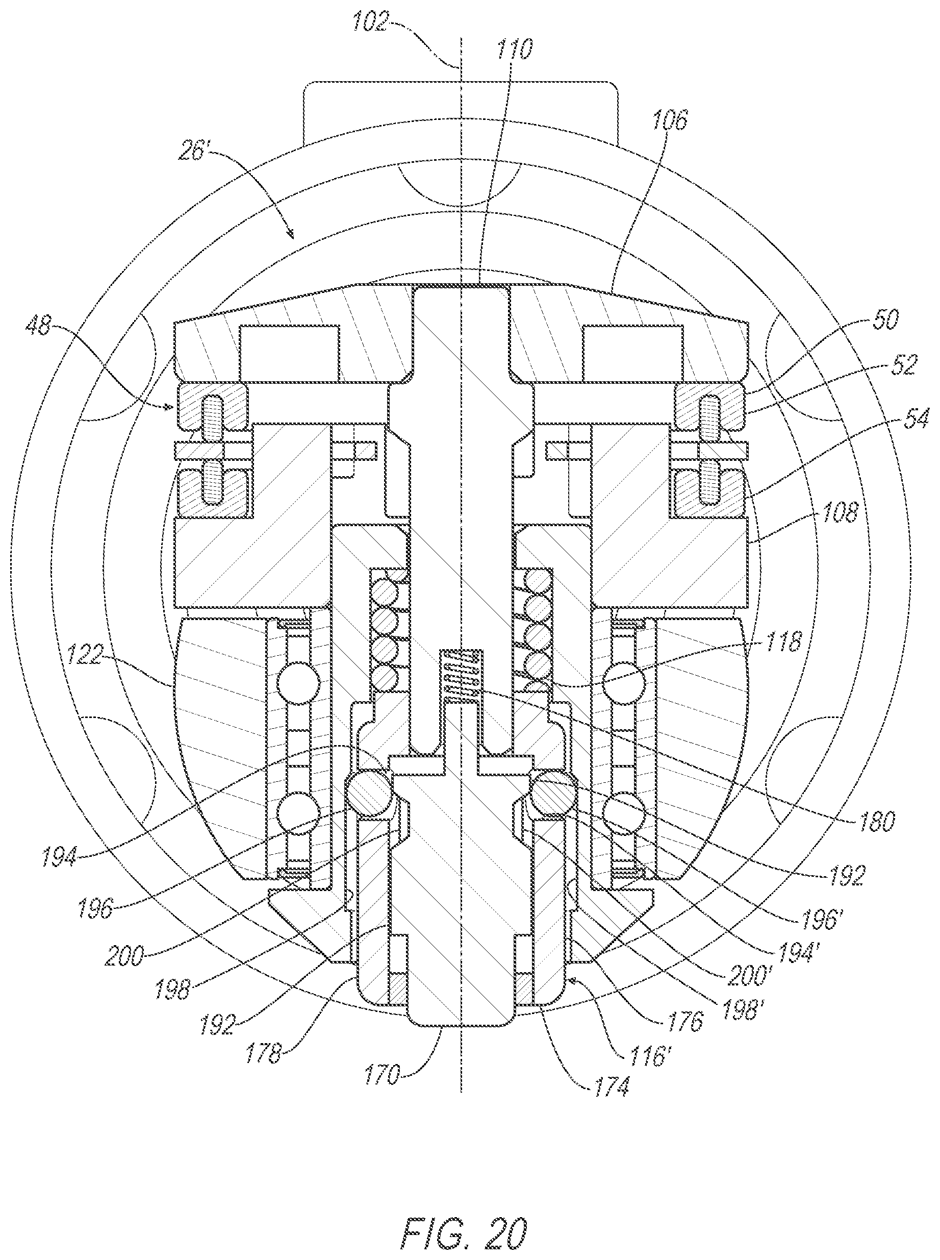 Patent US12426894 Figure 14 – Surgical saw blade cartridge and coupler therefor