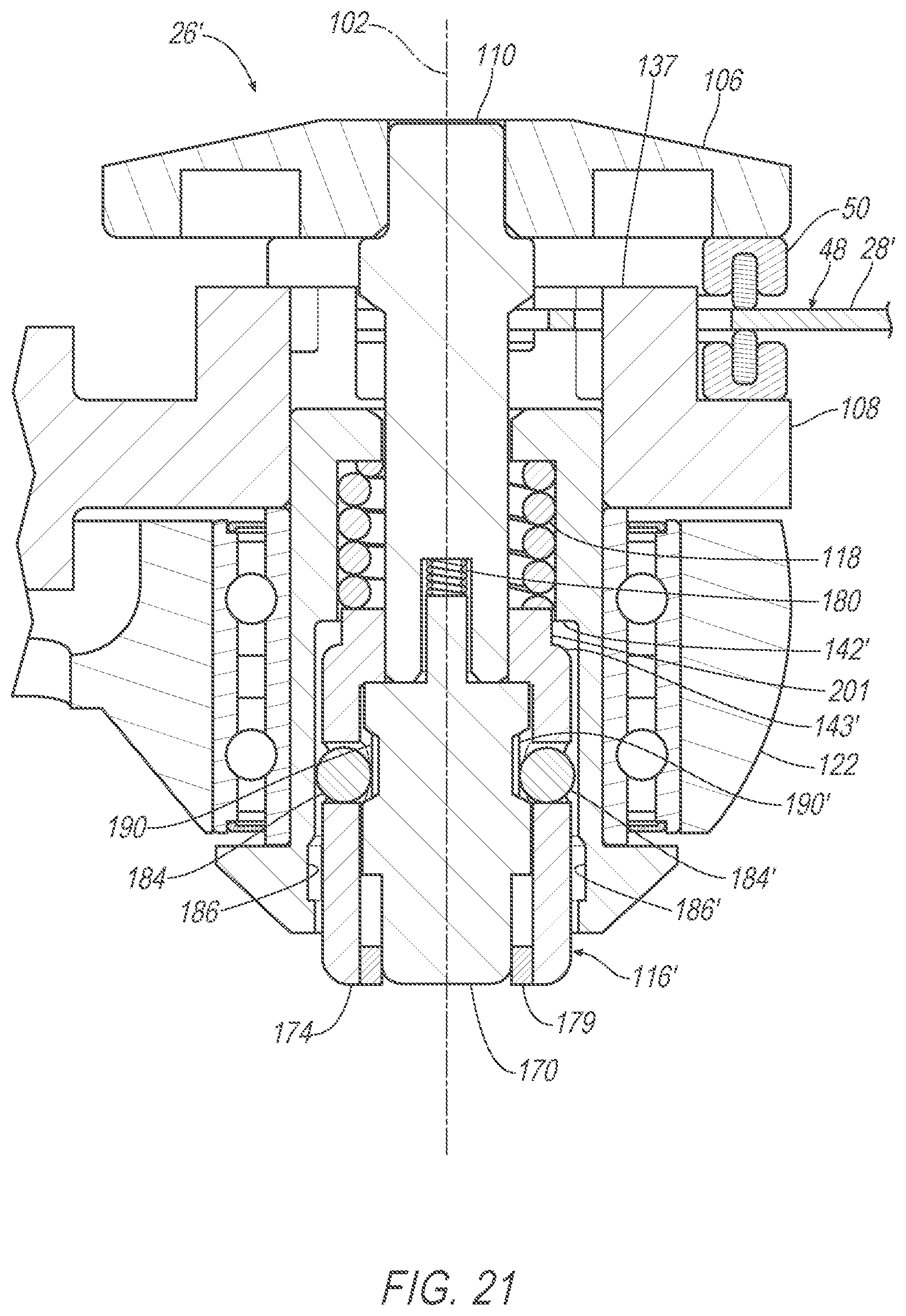 Patent US12426894 Figure 15 – Surgical saw blade cartridge and coupler therefor