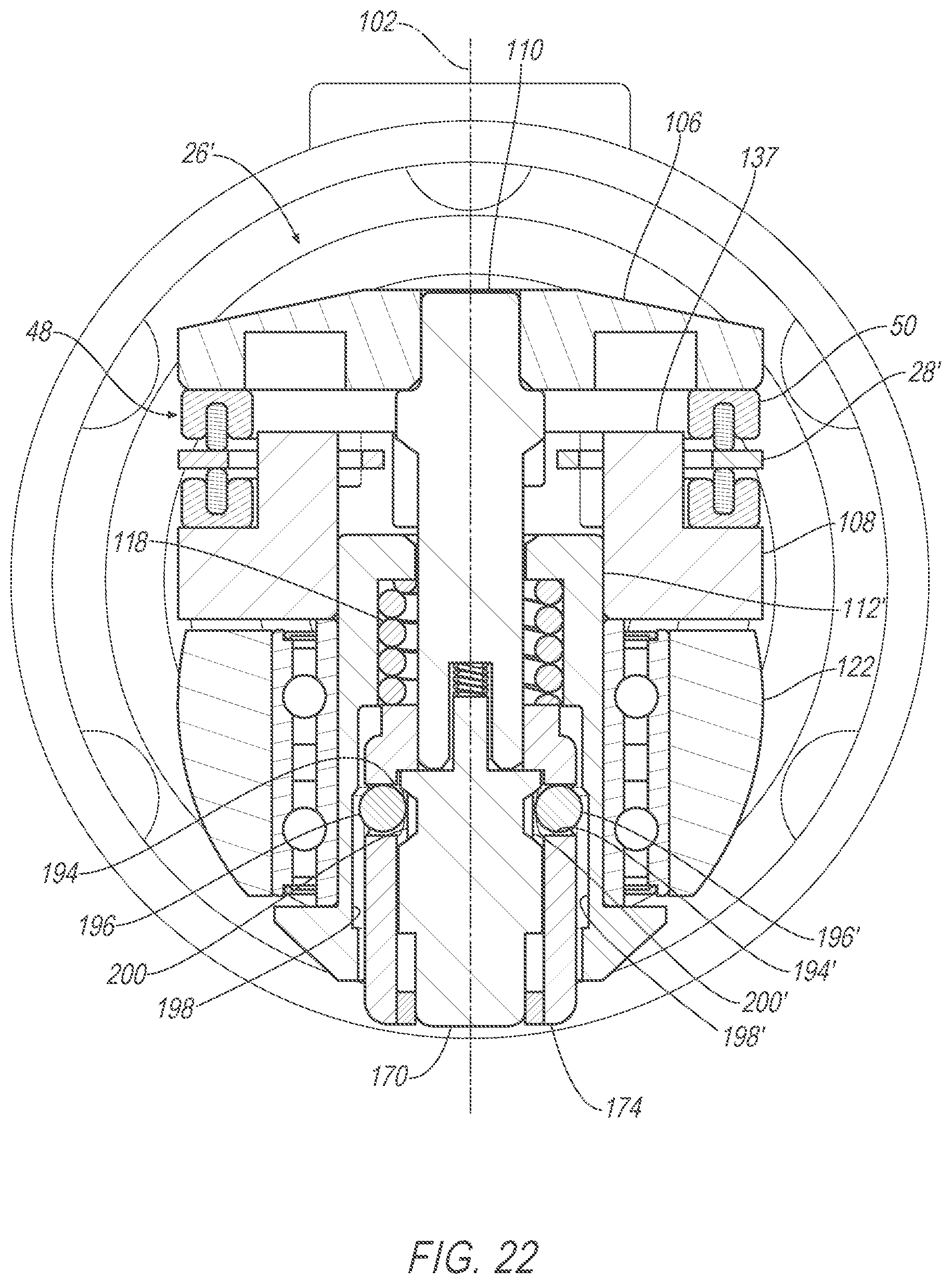 Patent US12426894 Figure 16 – Surgical saw blade cartridge and coupler therefor