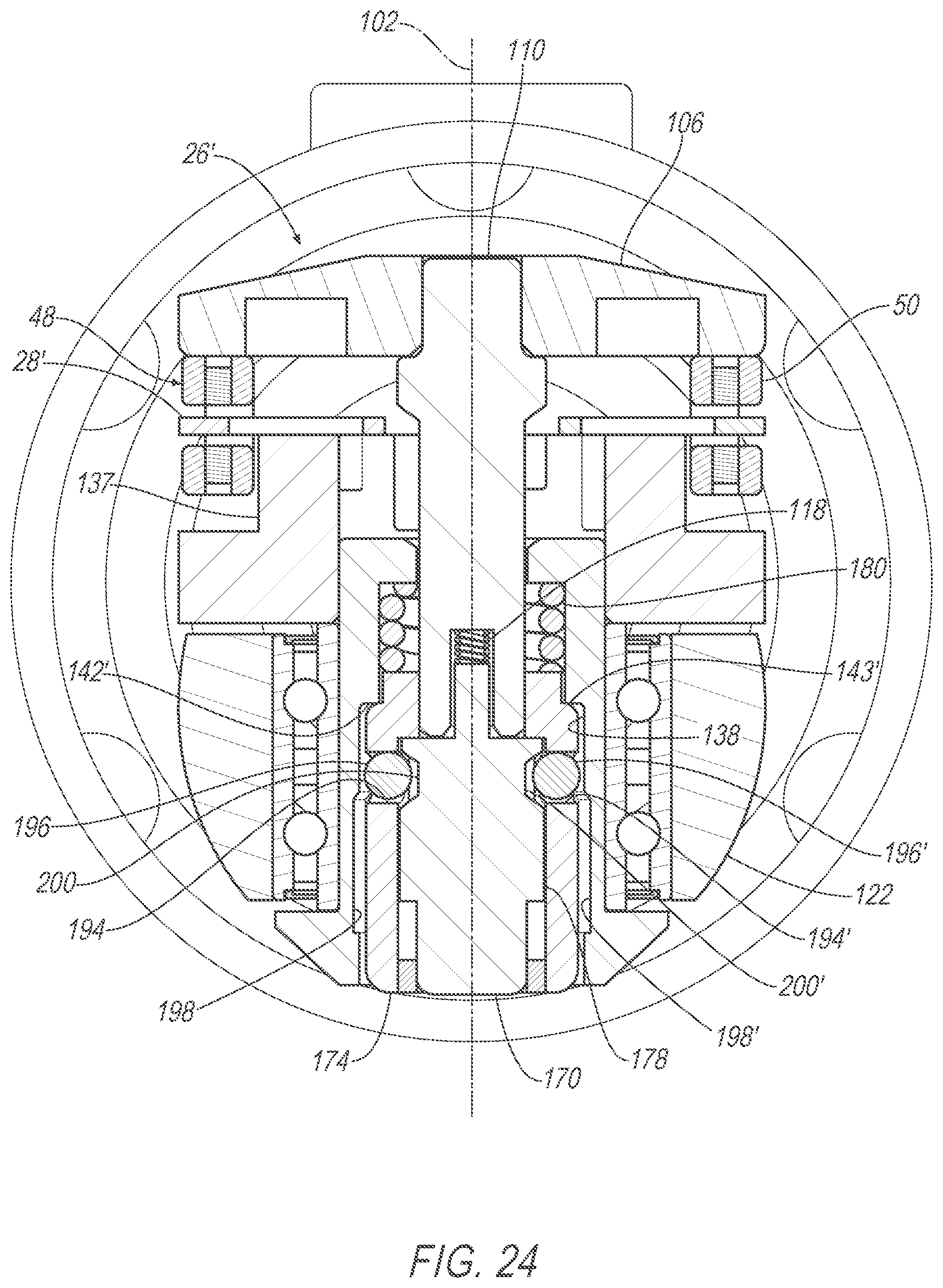 Patent US12426894 Figure 18 – Surgical saw blade cartridge and coupler therefor