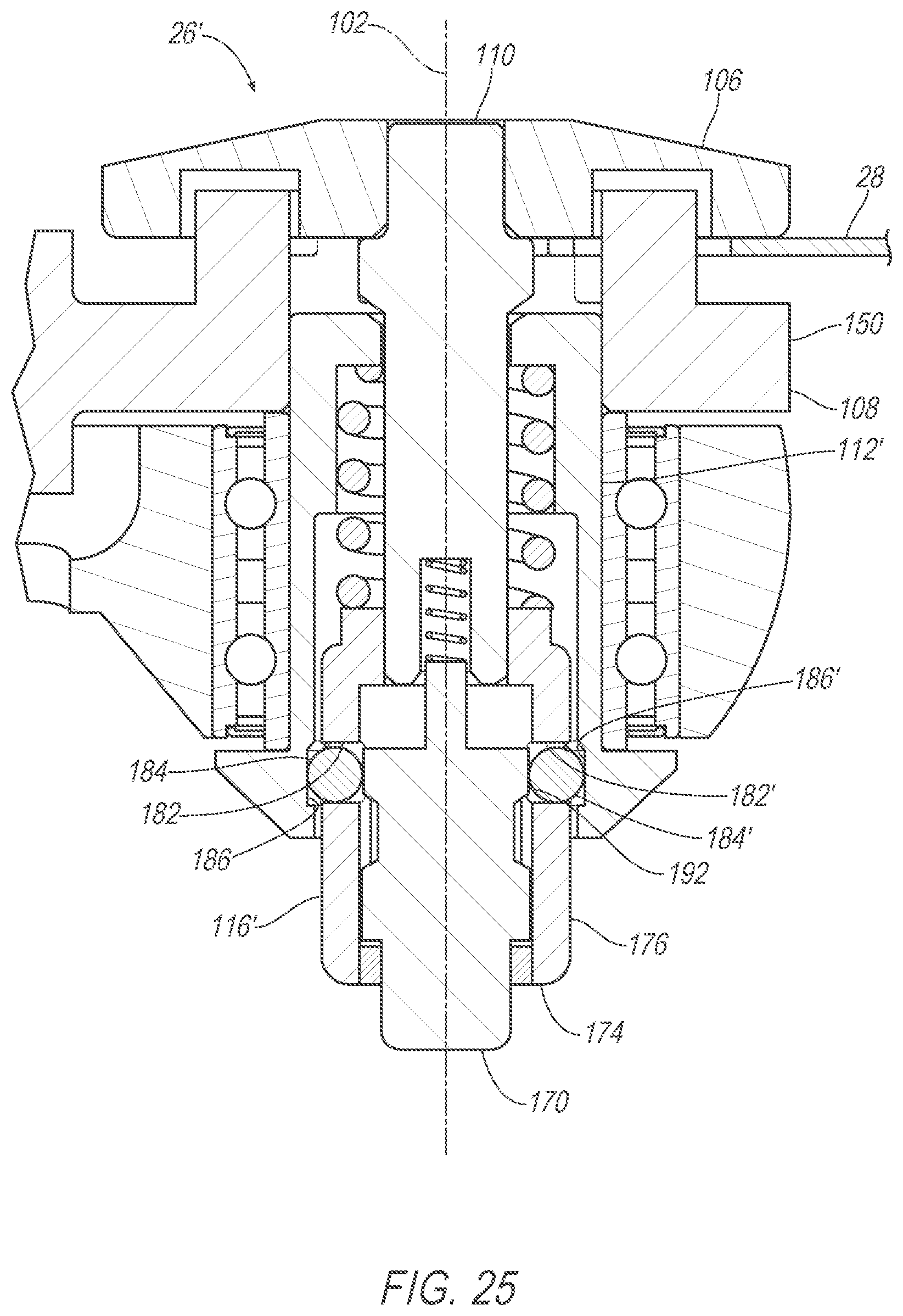 Patent US12426894 Figure 19 – Surgical saw blade cartridge and coupler therefor