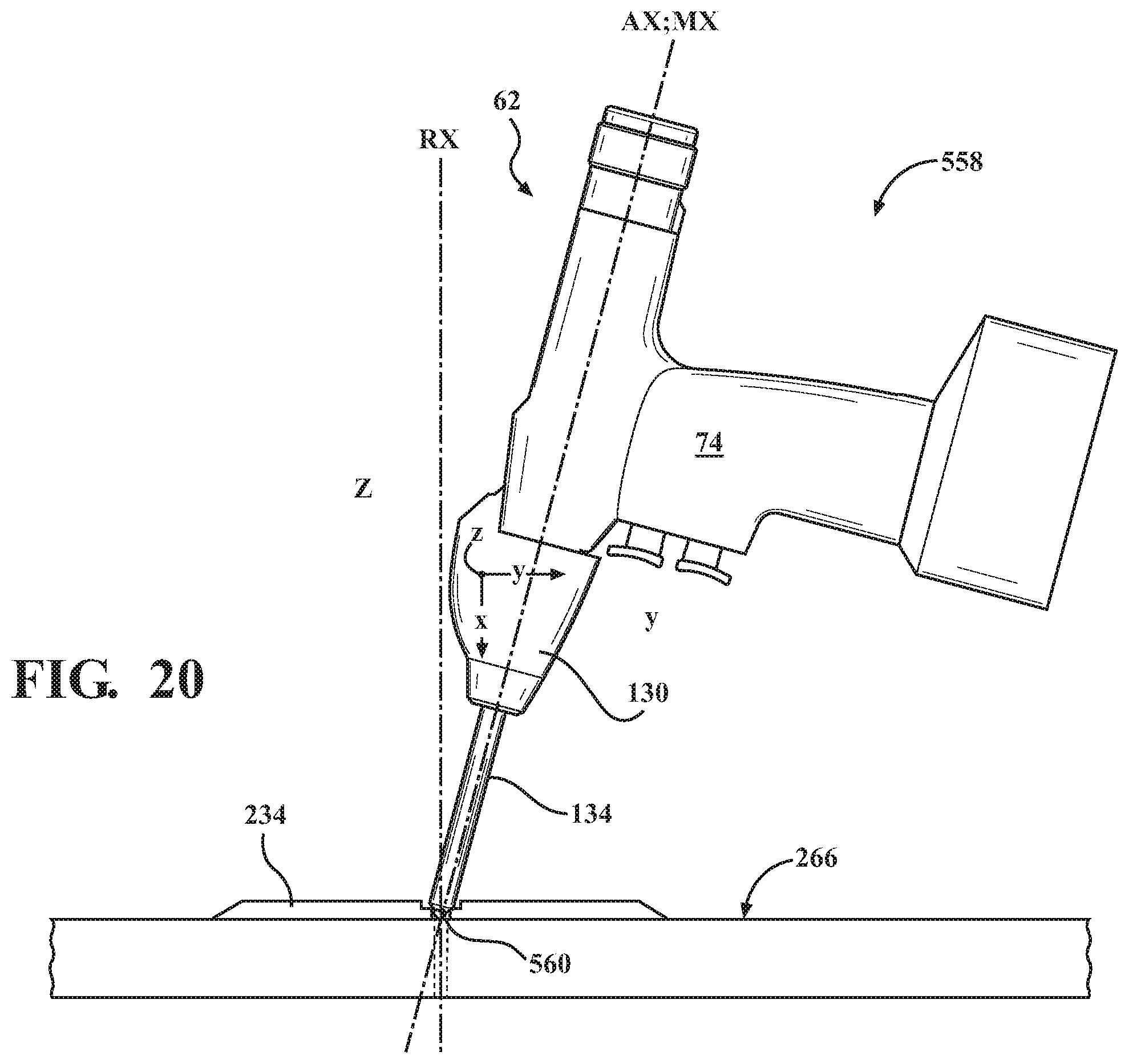 Patent US12426897 Figure 15 – Calibration and adjustment determination of a surgical handpiece system