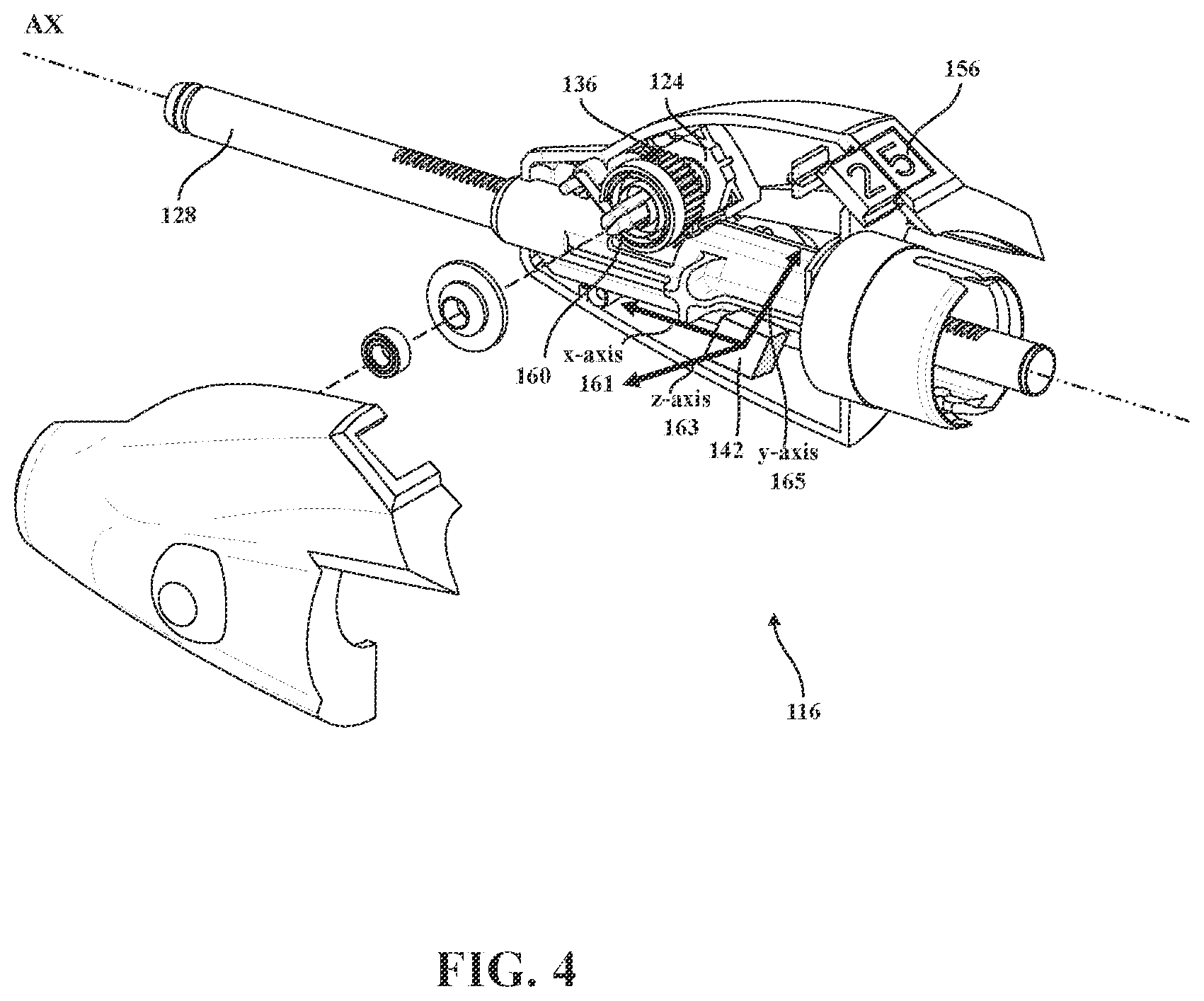 Patent US12426898 Figure 4 – Systems for using the status of a motor during a surgical drilling procedure to improve efficiency of a breakthrough algorithm