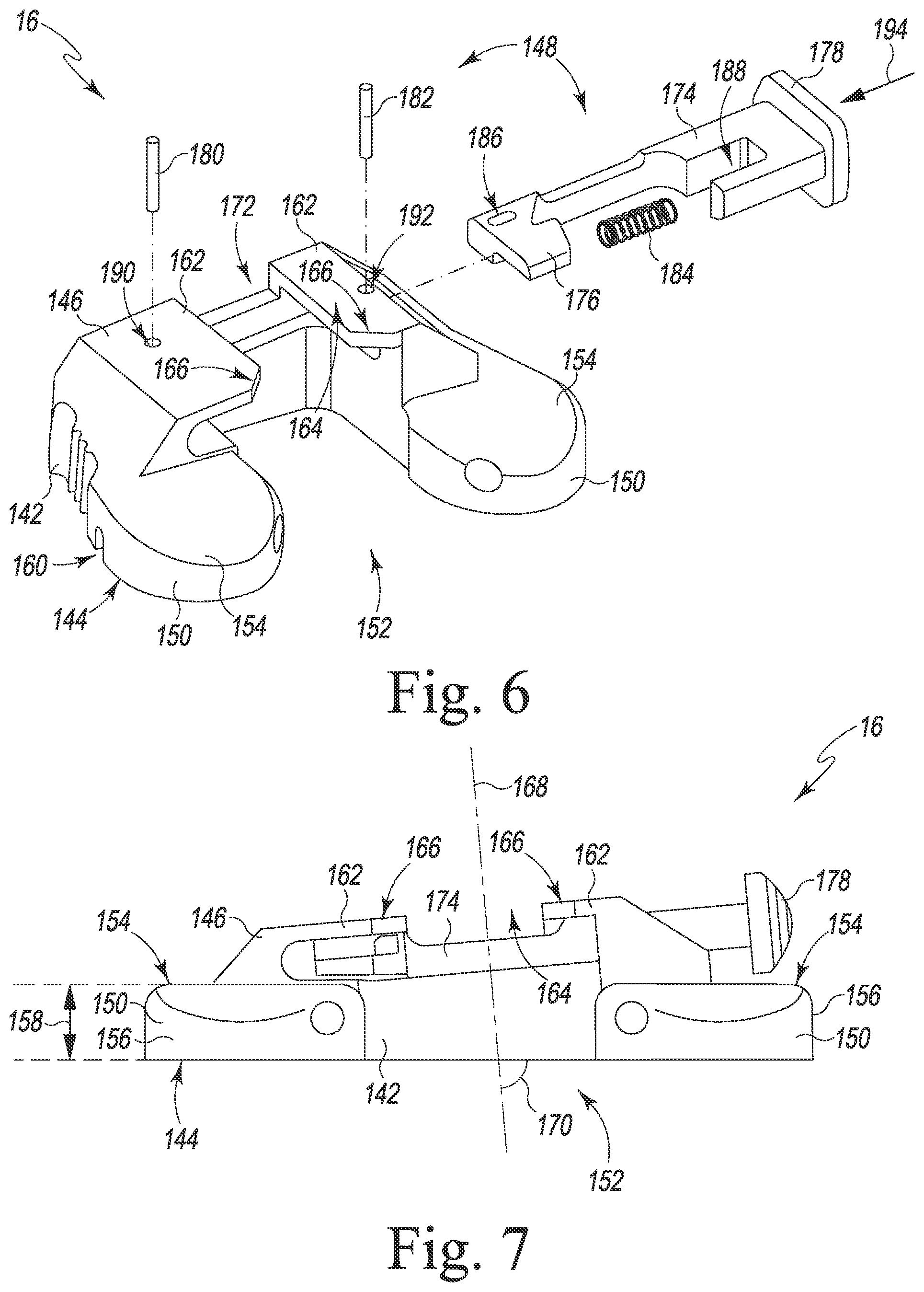Patent US12426899 Figure 6 – Femoral surgical instrument and method of assembling same