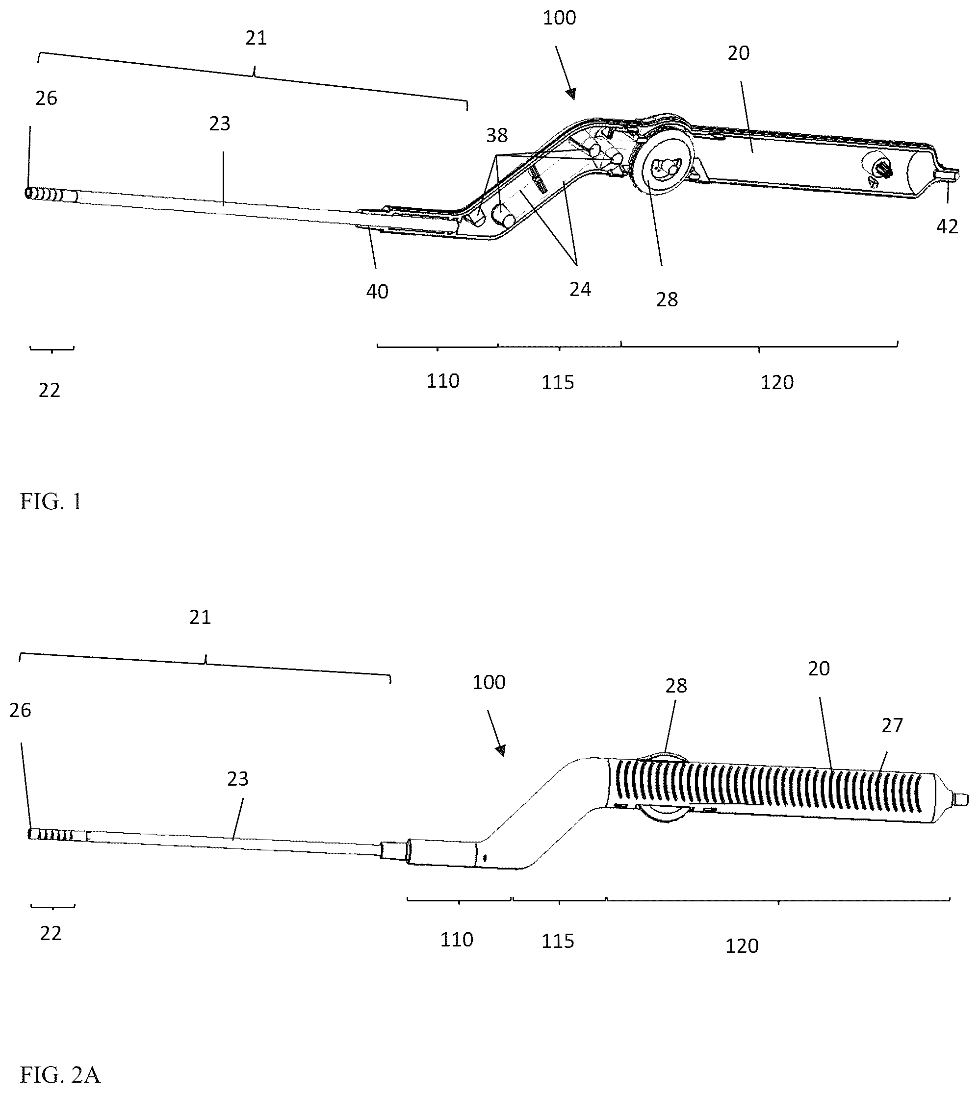 Patent US12426906 Figure 1 – Articulating microsurgical instrument