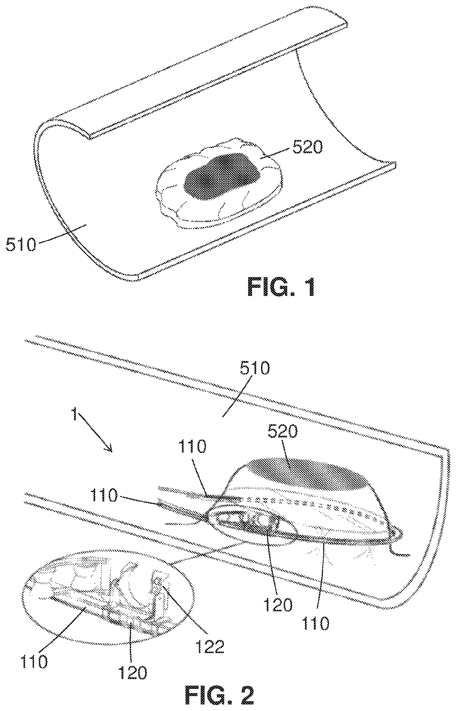 Patent US12426907 Figure 1 – Systems and methods for controllable access of tools to elevated tissues