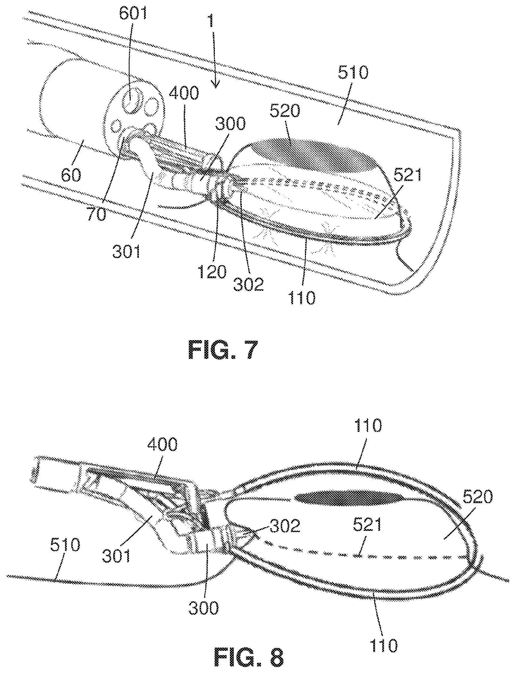 Patent US12426907 Figure 4 – Systems and methods for controllable access of tools to elevated tissues