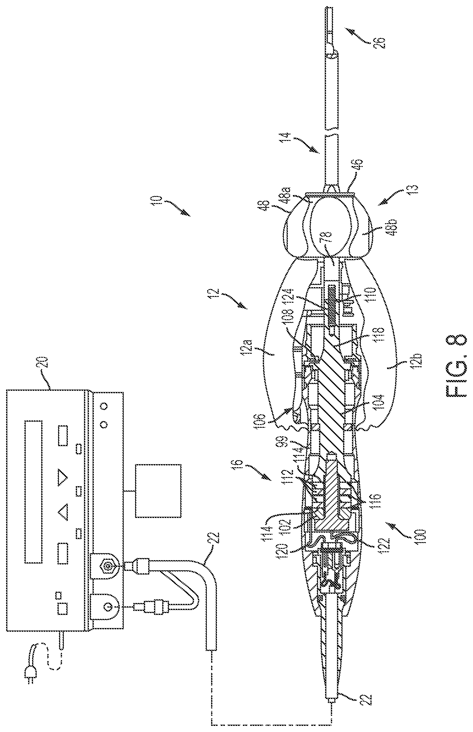 Patent US12426913 Figure 6 – Surgical instruments with articulating shafts