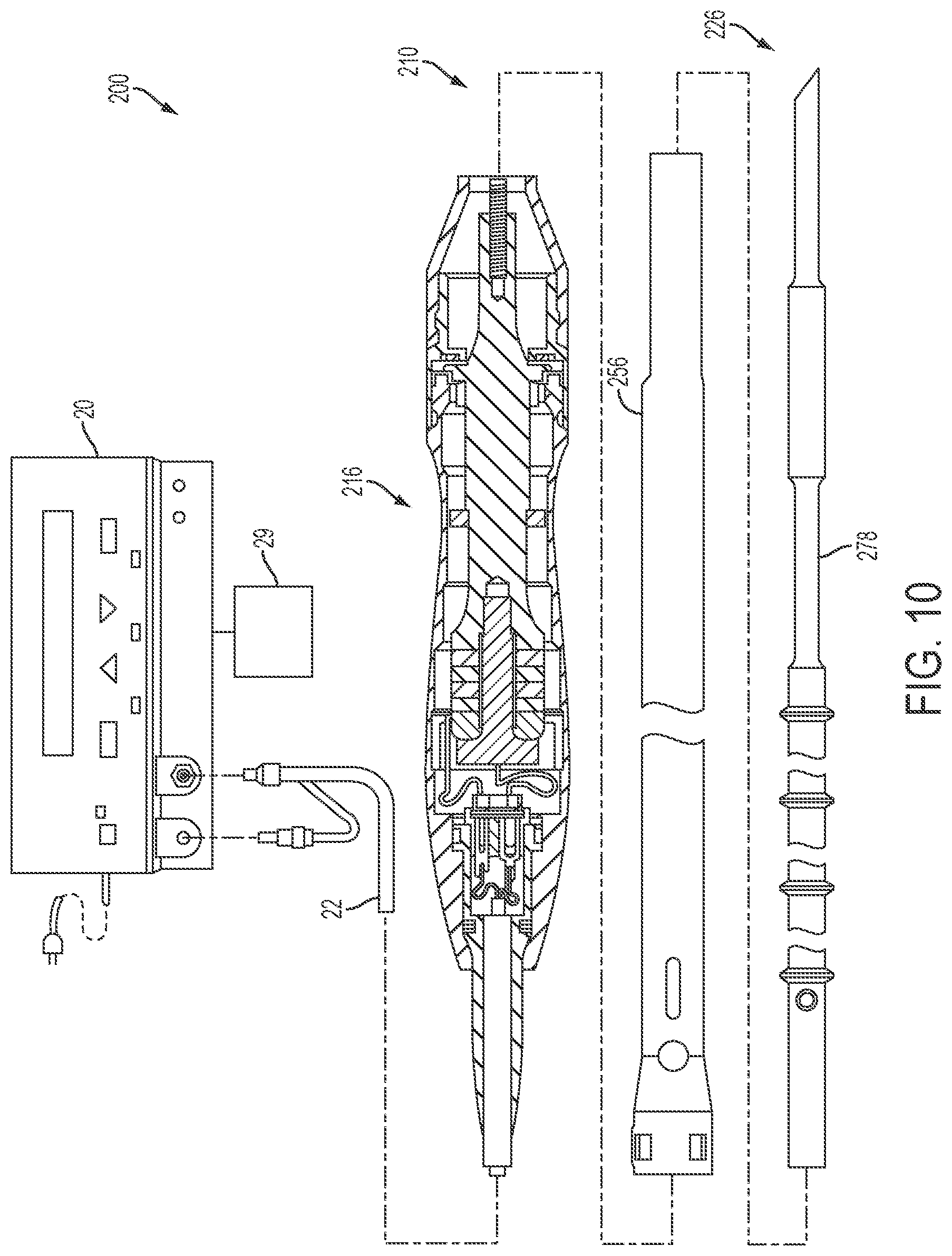 Patent US12426913 Figure 8 – Surgical instruments with articulating shafts