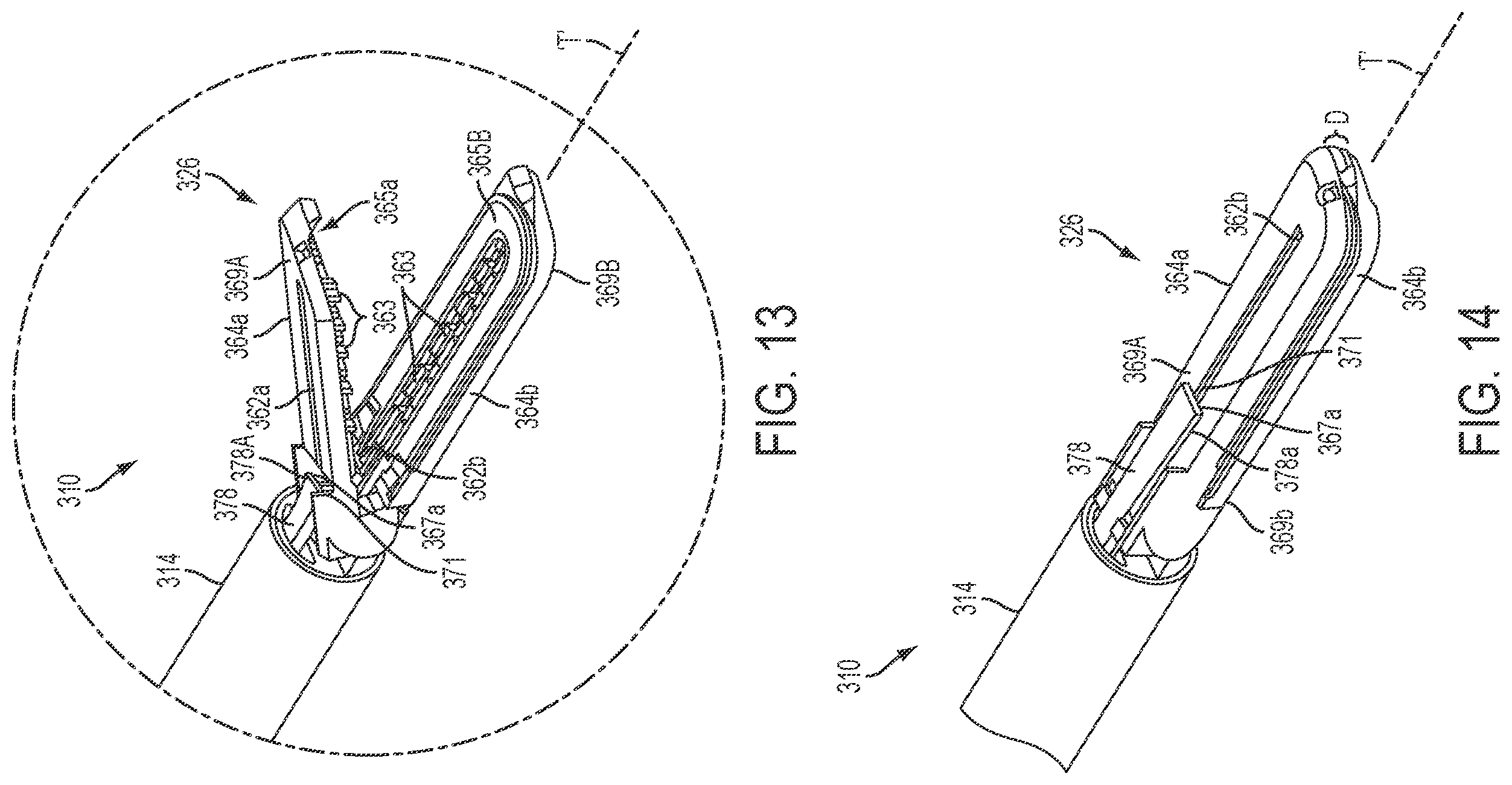 Patent US12426913 Figure 11 – Surgical instruments with articulating shafts