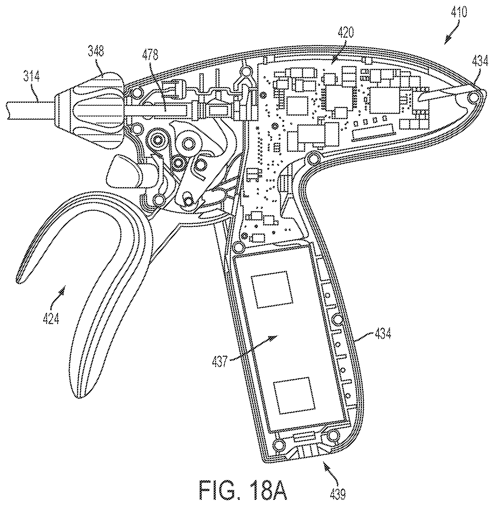 Patent US12426913 Figure 15 – Surgical instruments with articulating shafts