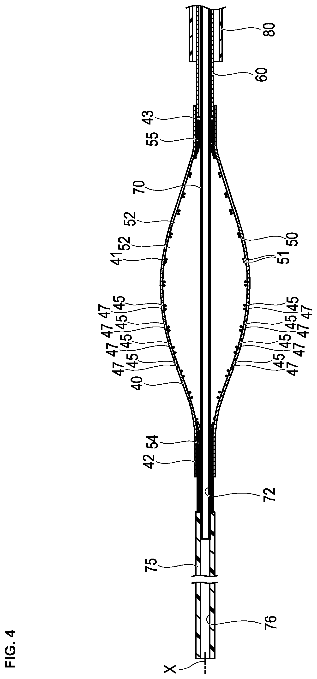 Patent US12426914 Figure 4 – Medical device and treatment method