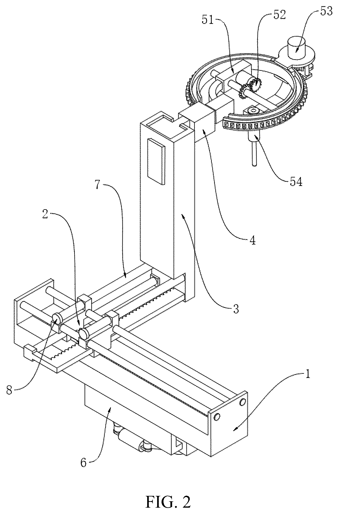 Patent US12426919 Figure 2 – Interventional needle fixing device for tumor clinical treatment