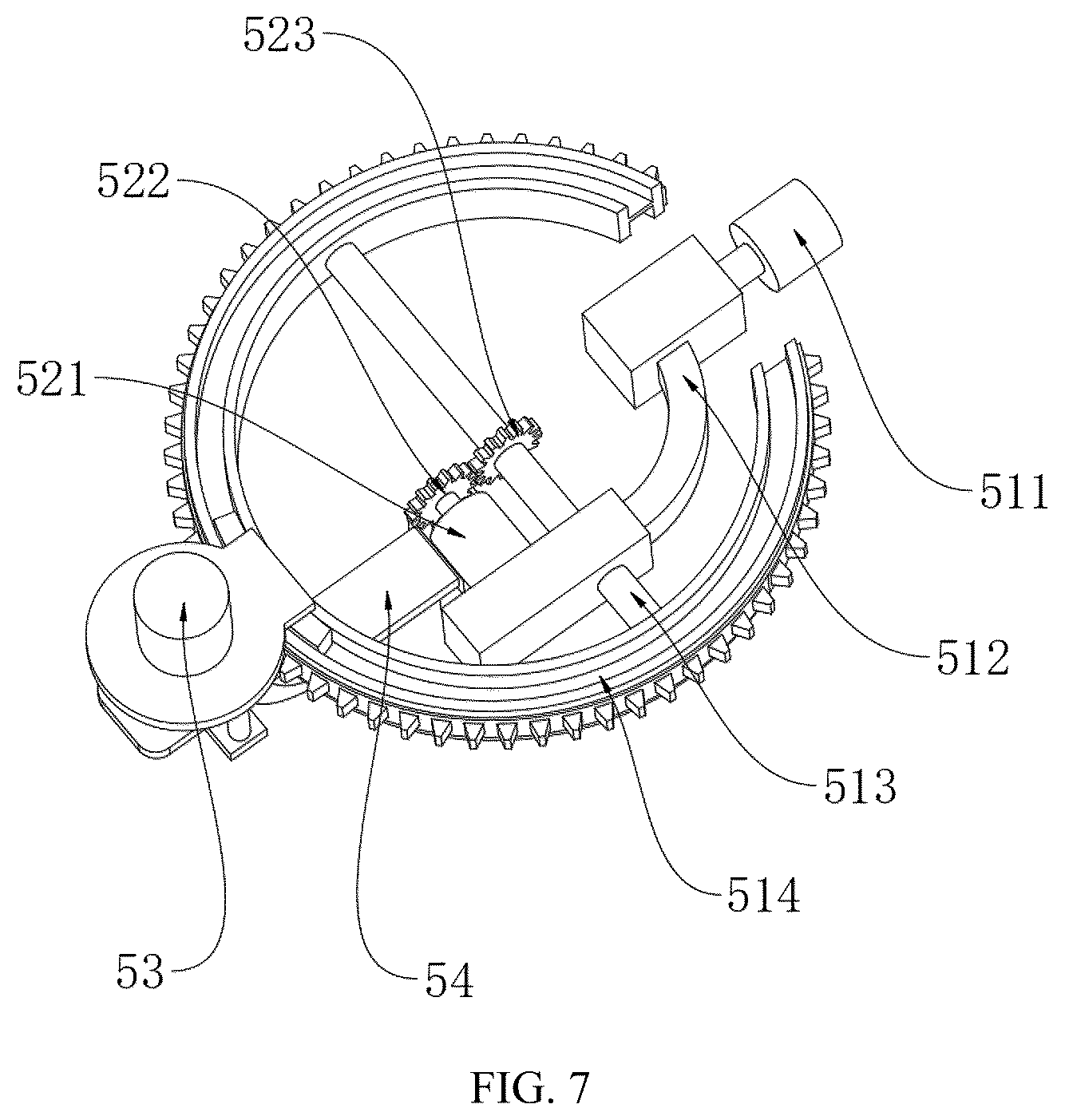 Patent US12426919 Figure 5 – Interventional needle fixing device for tumor clinical treatment