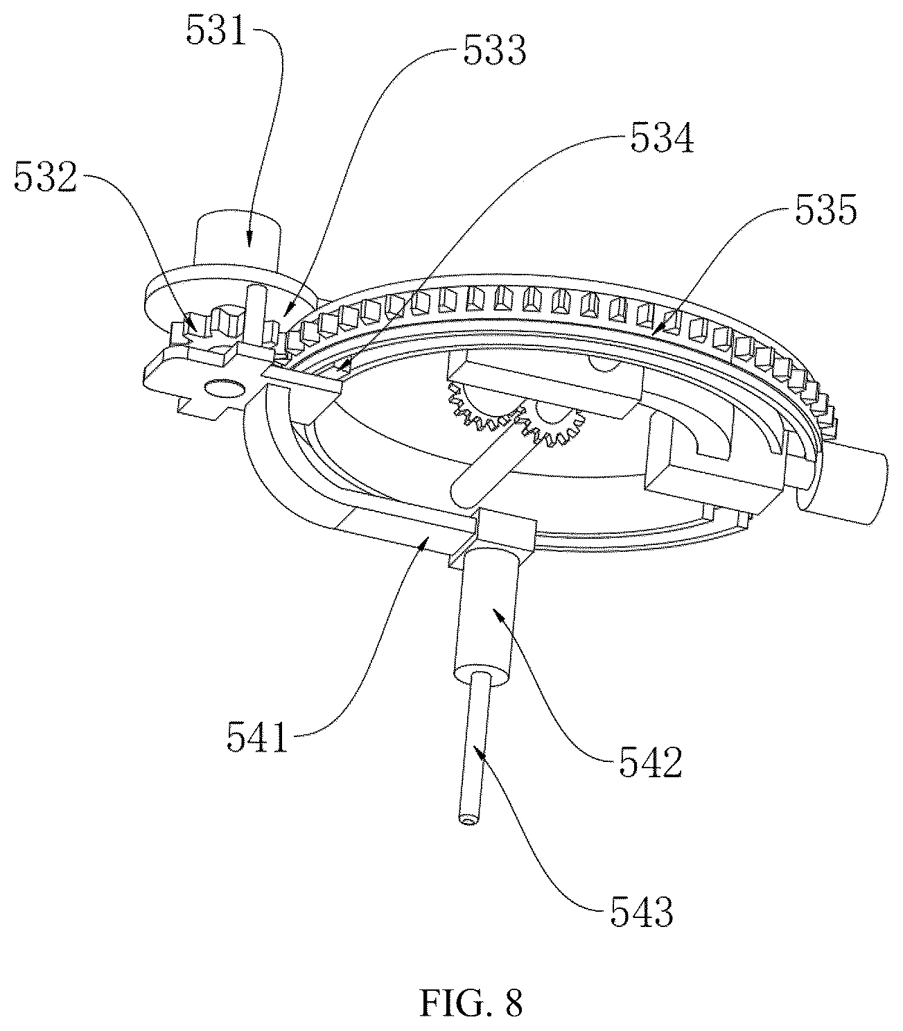 Patent US12426919 Figure 6 – Interventional needle fixing device for tumor clinical treatment