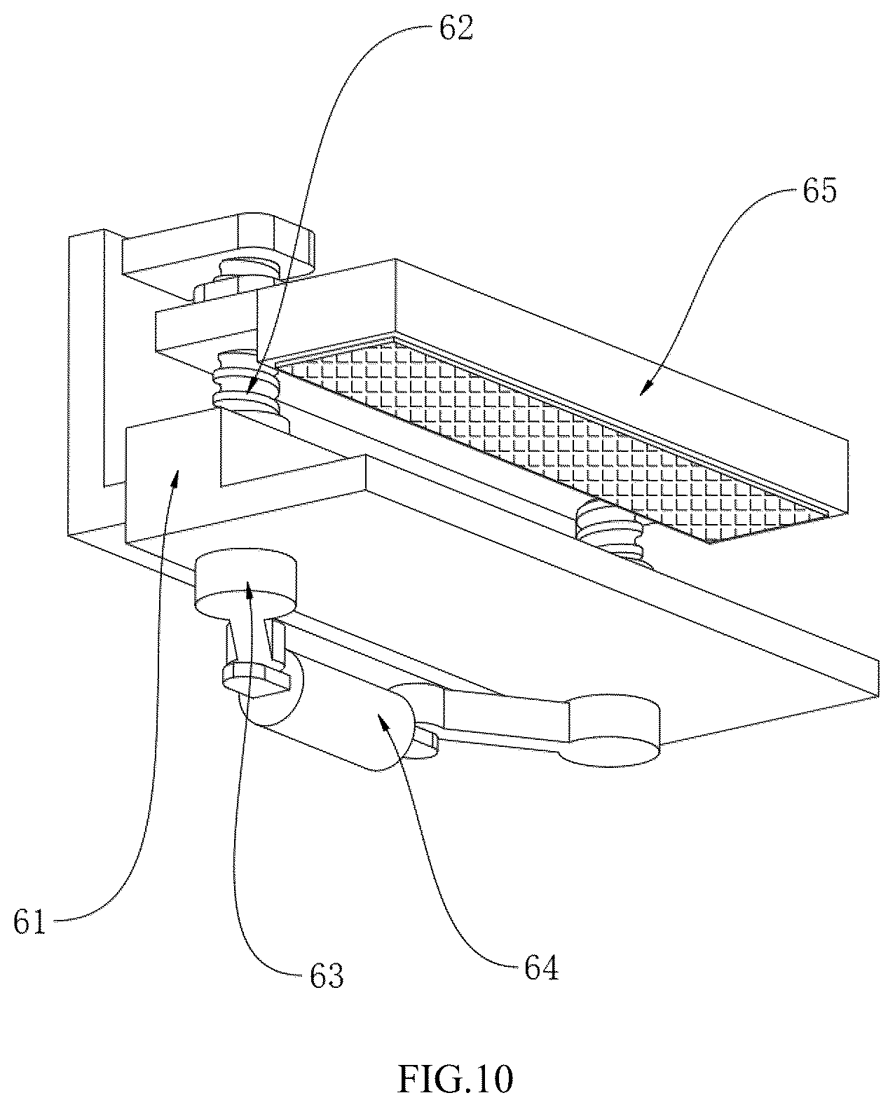 Patent US12426919 Figure 8 – Interventional needle fixing device for tumor clinical treatment