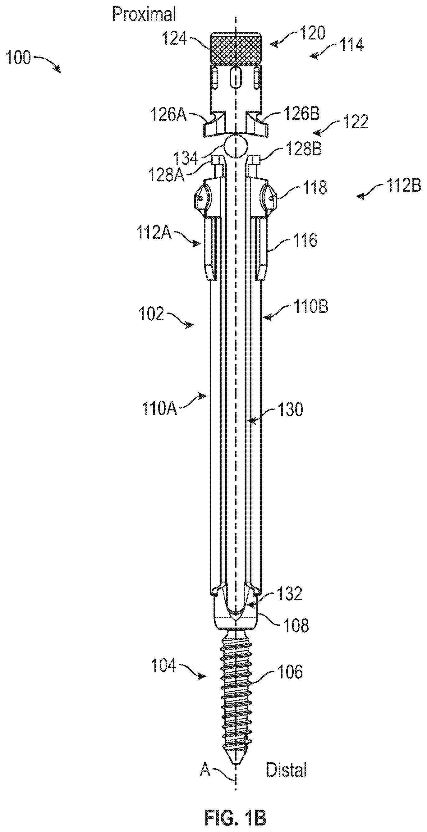 Patent US12426927 Figure 2 – Split tower for a bone anchor