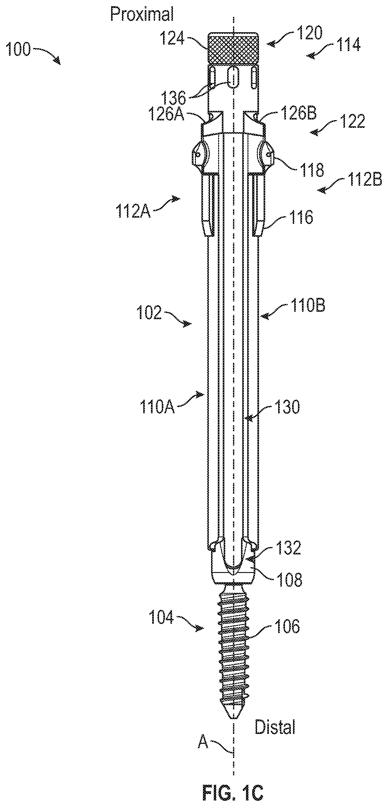 Patent US12426927 Figure 3 – Split tower for a bone anchor