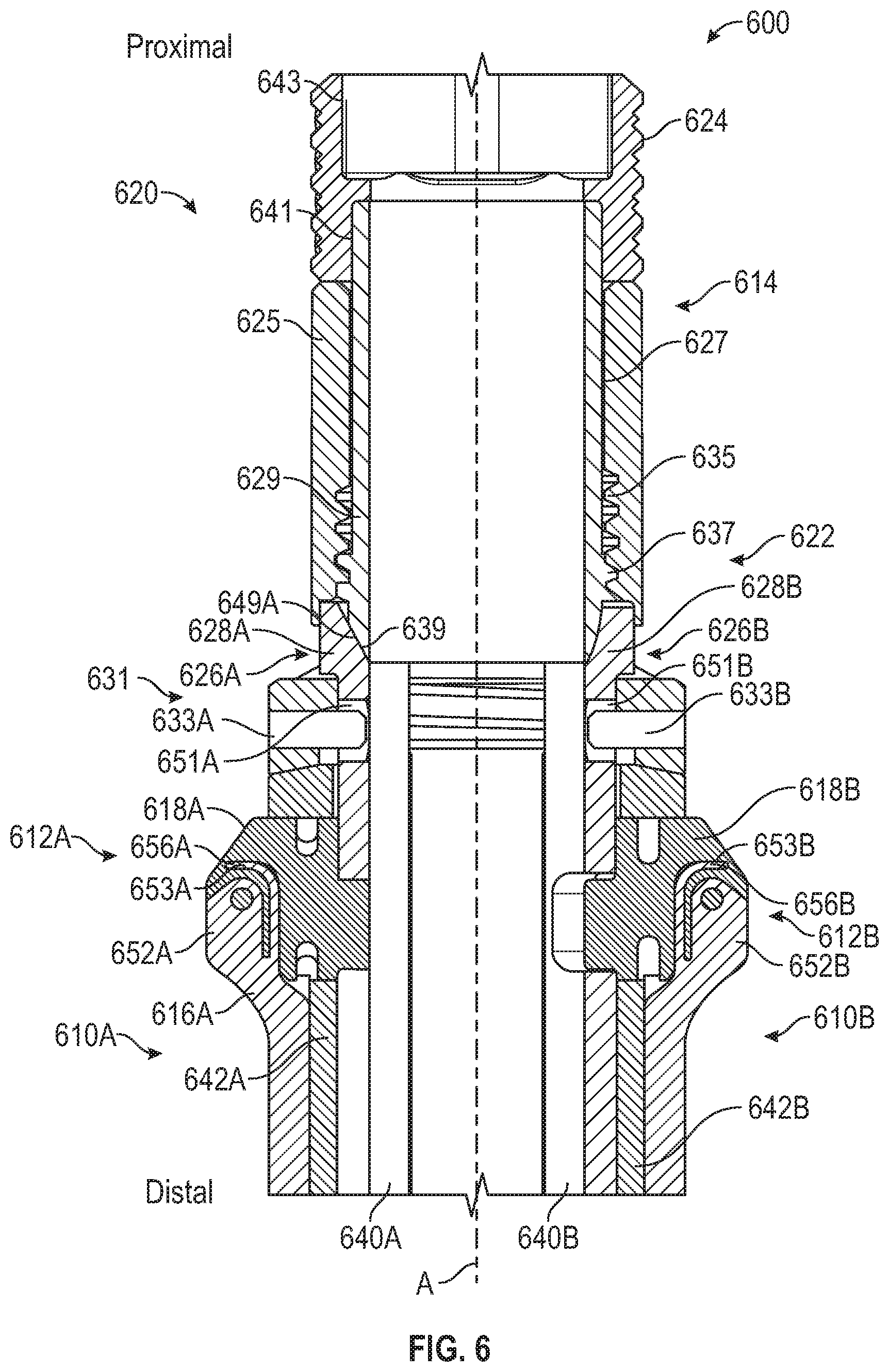 Patent US12426927 Figure 11 – Split tower for a bone anchor