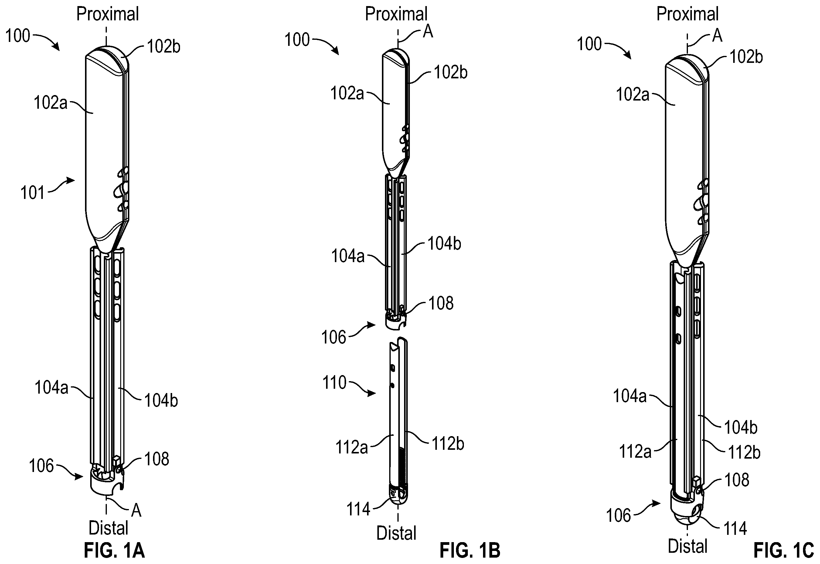 Patent US12426928 — Extended tab separation apparatus and method — Figure 1