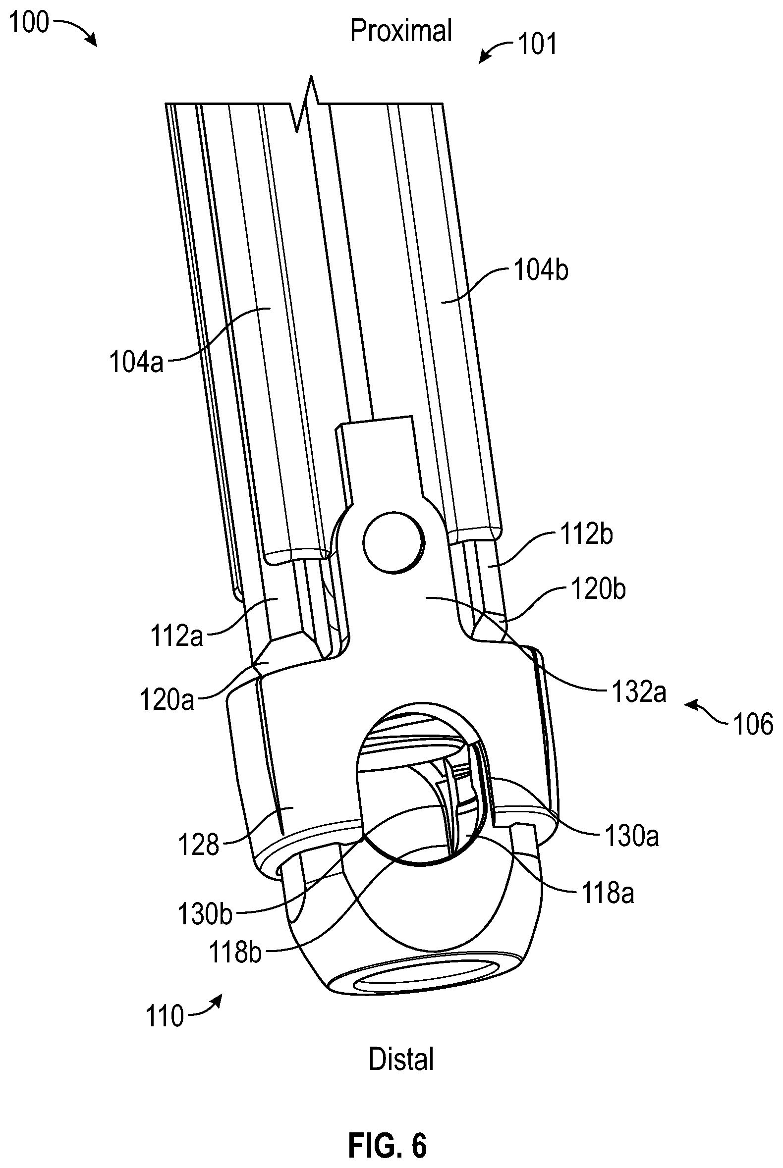 Patent US12426928 Figure 6 – Extended tab separation apparatus and method