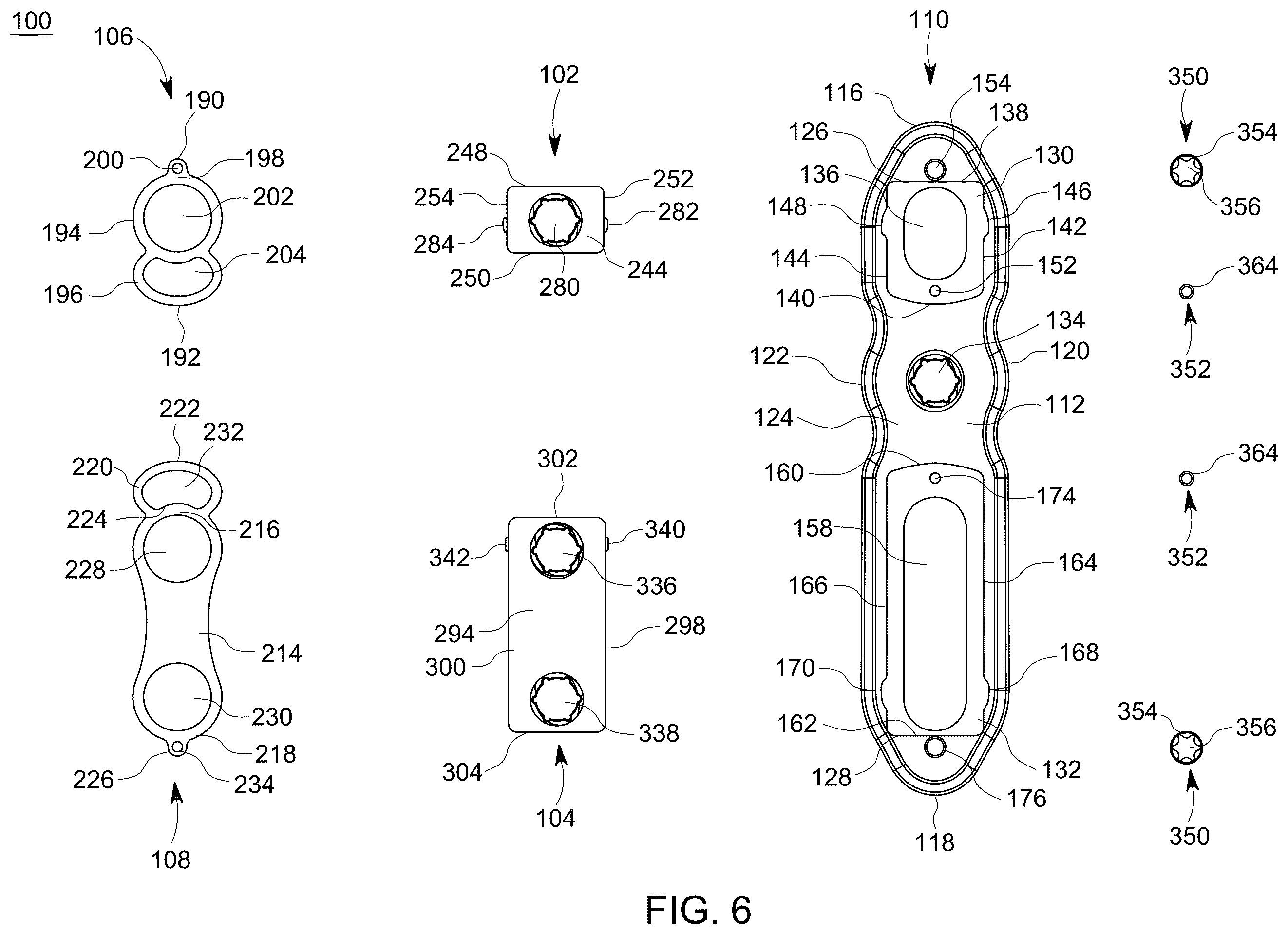 Patent US12426929 Figure 6 – Dynamic bone plate and method of use