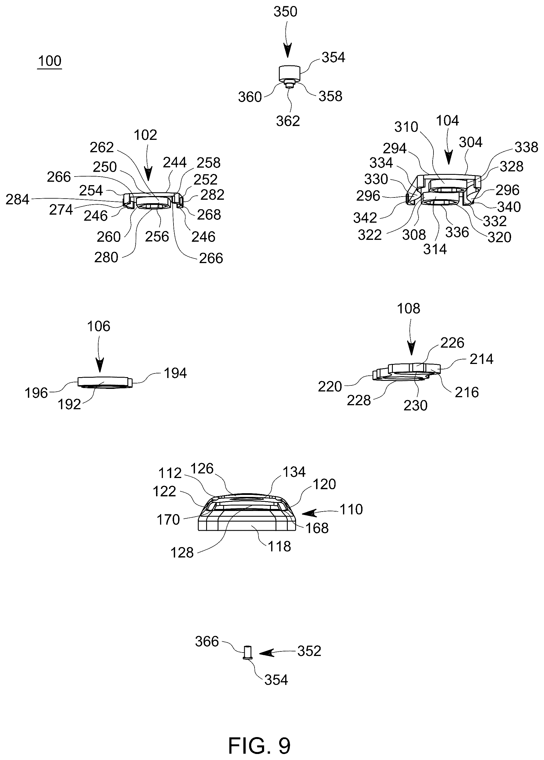 Patent US12426929 Figure 9 – Dynamic bone plate and method of use