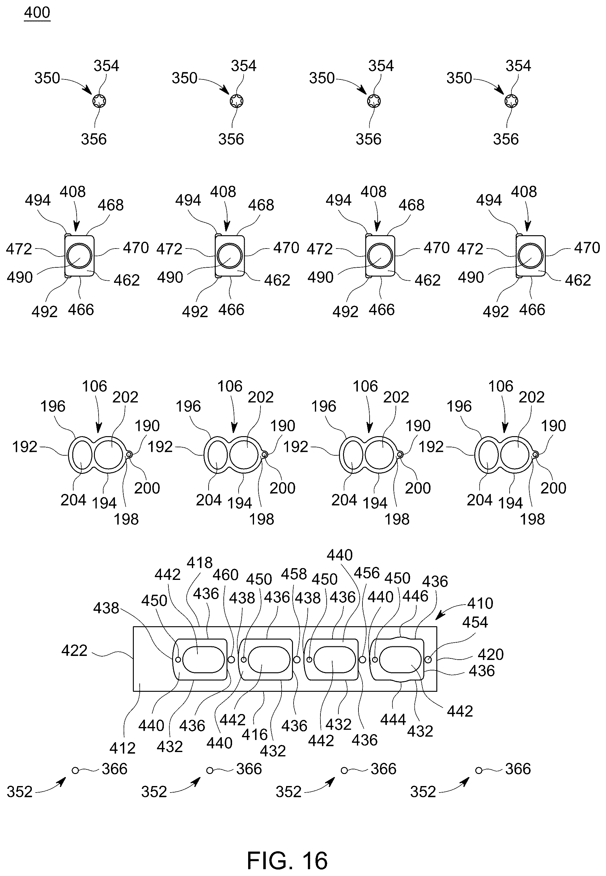 Patent US12426929 Figure 16 – Dynamic bone plate and method of use